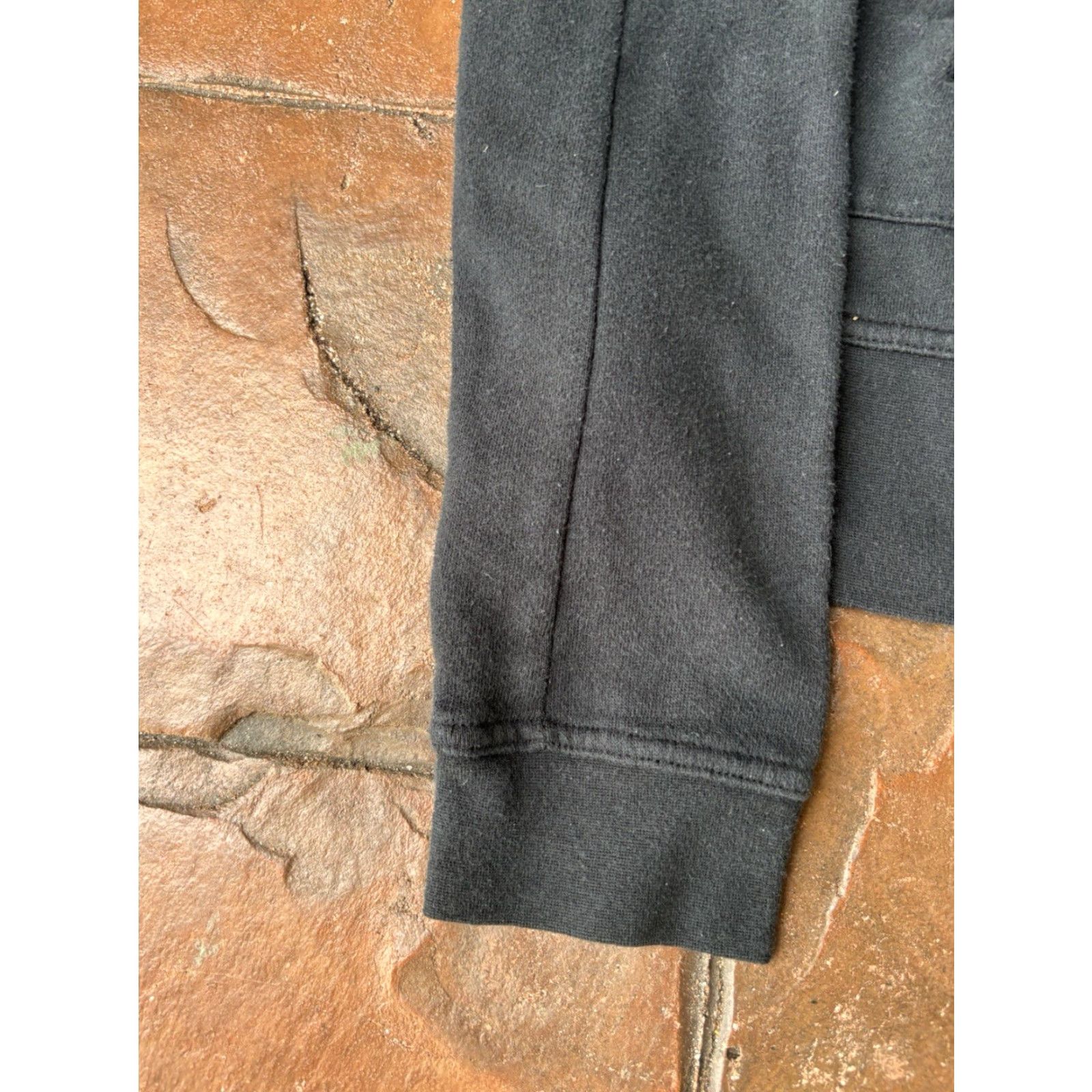 Vintage VINTAGE ROXY Hoodie (Zip Up) Black Medium Womens Y2K Surf 80s 90s Grunge Emo Casual Floral Thumbholes Size M / US 6-8 / IT 42-44 - 4 Thumbnail
