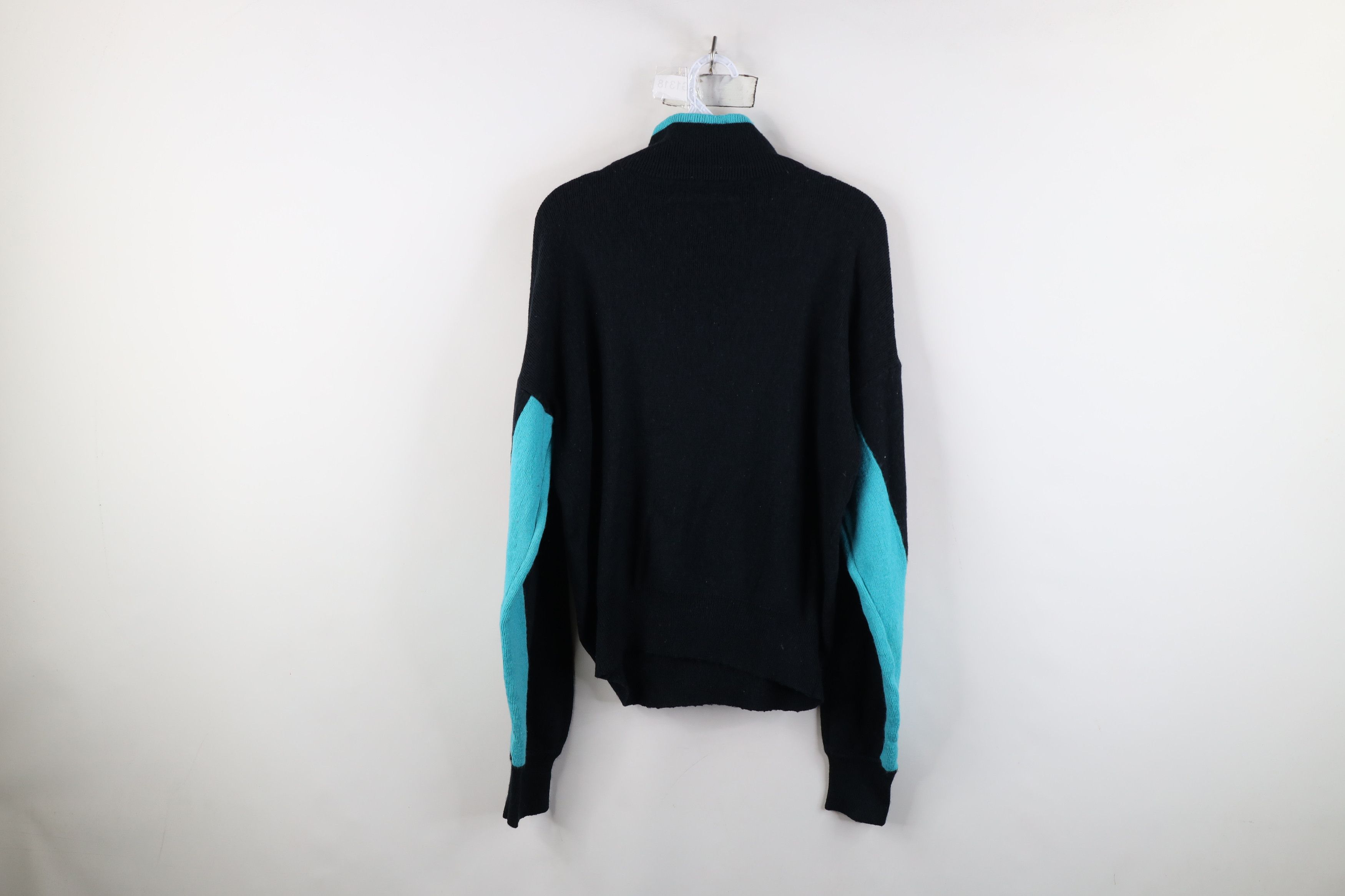 Vintage Vintage 90s Streetwear Wool Knit Southwestern Sweater Size L / US 10 / IT 46 - 10 Thumbnail