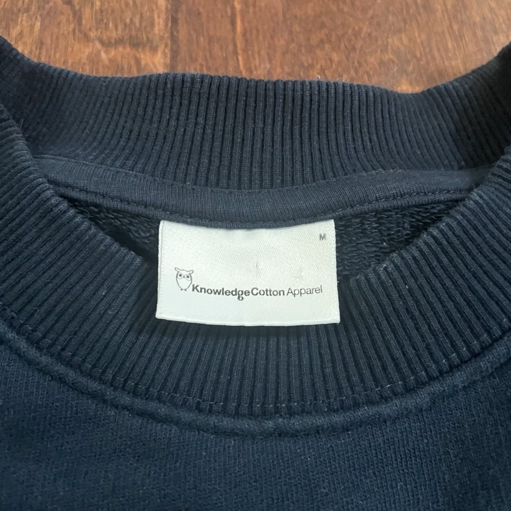 Vintage Knowledge Cotton Apparel Sweatshirt Navy Crewneck Mens Medium Organic Cotton Size US M / EU 48-50 / 2 - 3 Thumbnail