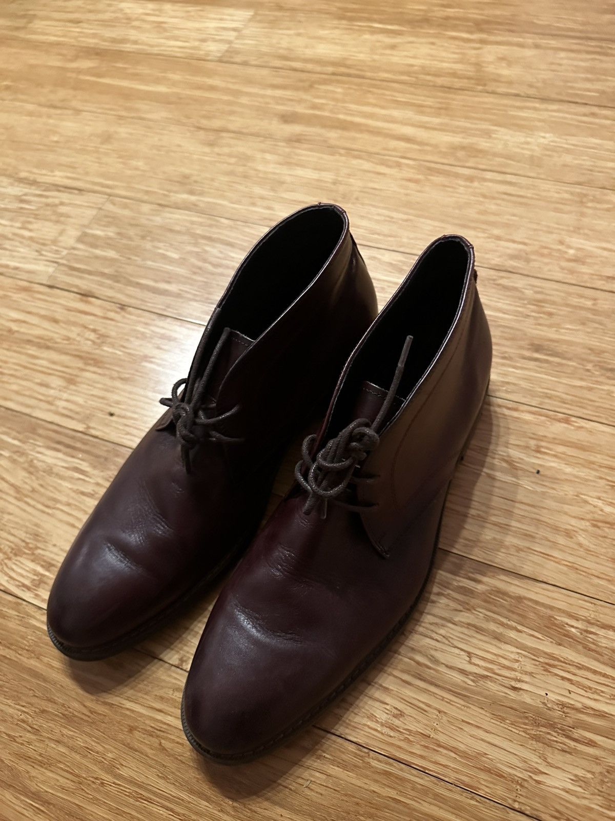 Other Moretti Black Label Maroon Dress Shoes Size US 12 / EU 45 - 2 Thumbnail