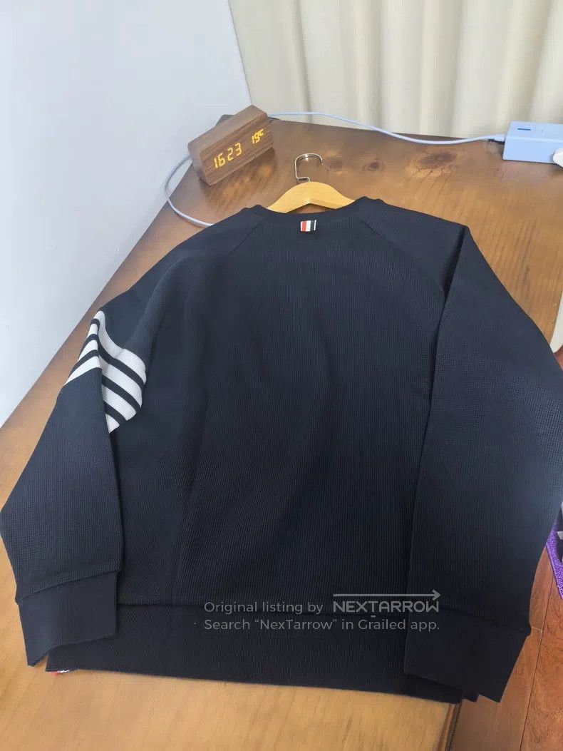Thom Browne Thom Browne Waffle Sweatshirt Size US XL / EU 56 / 4 - 2 Thumbnail