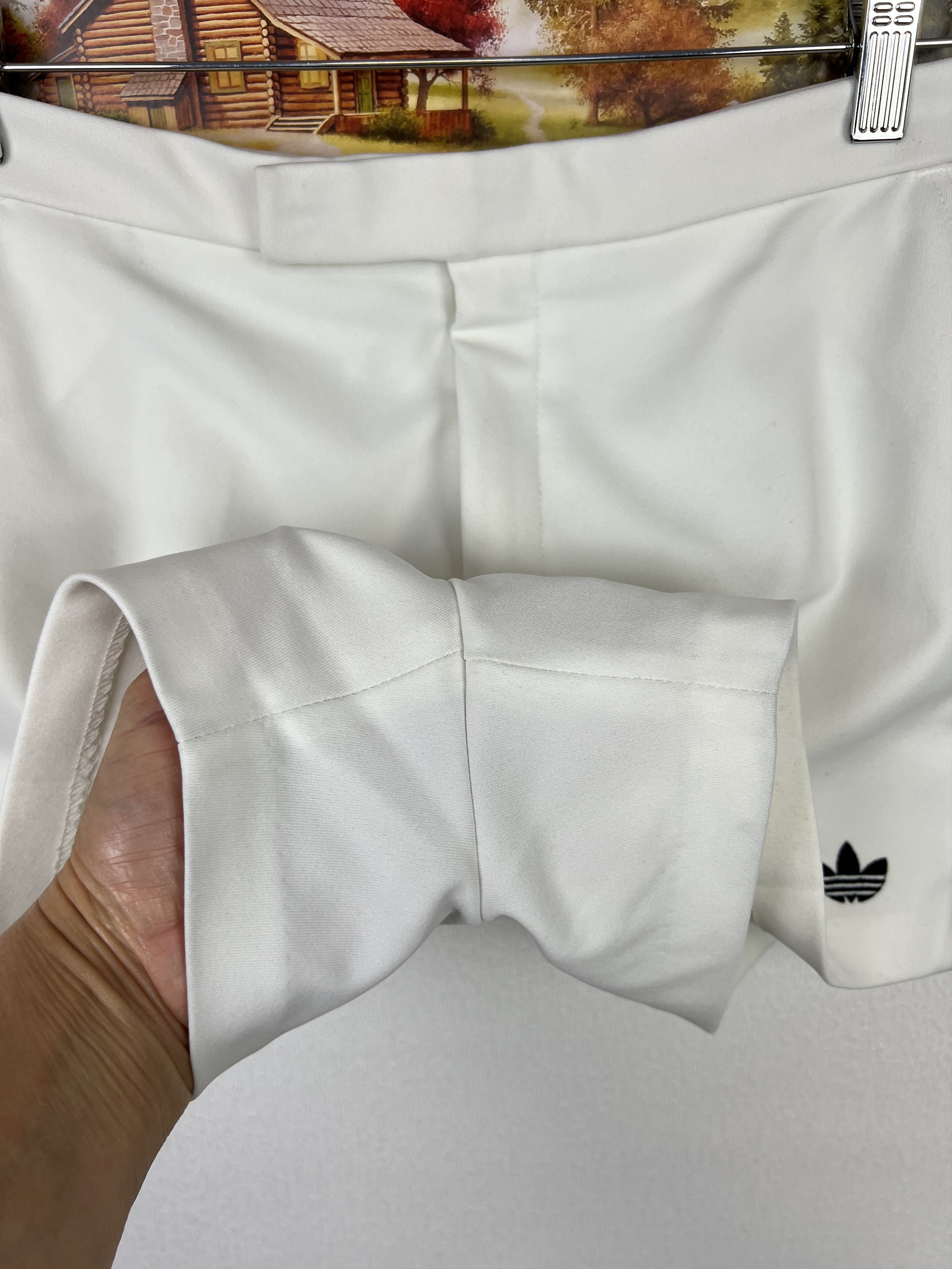 Adidas Vintage 90's Adidas Woman White Tennis Shorts Sport XL Size 36" / US 14 / IT 50 - 7 Thumbnail