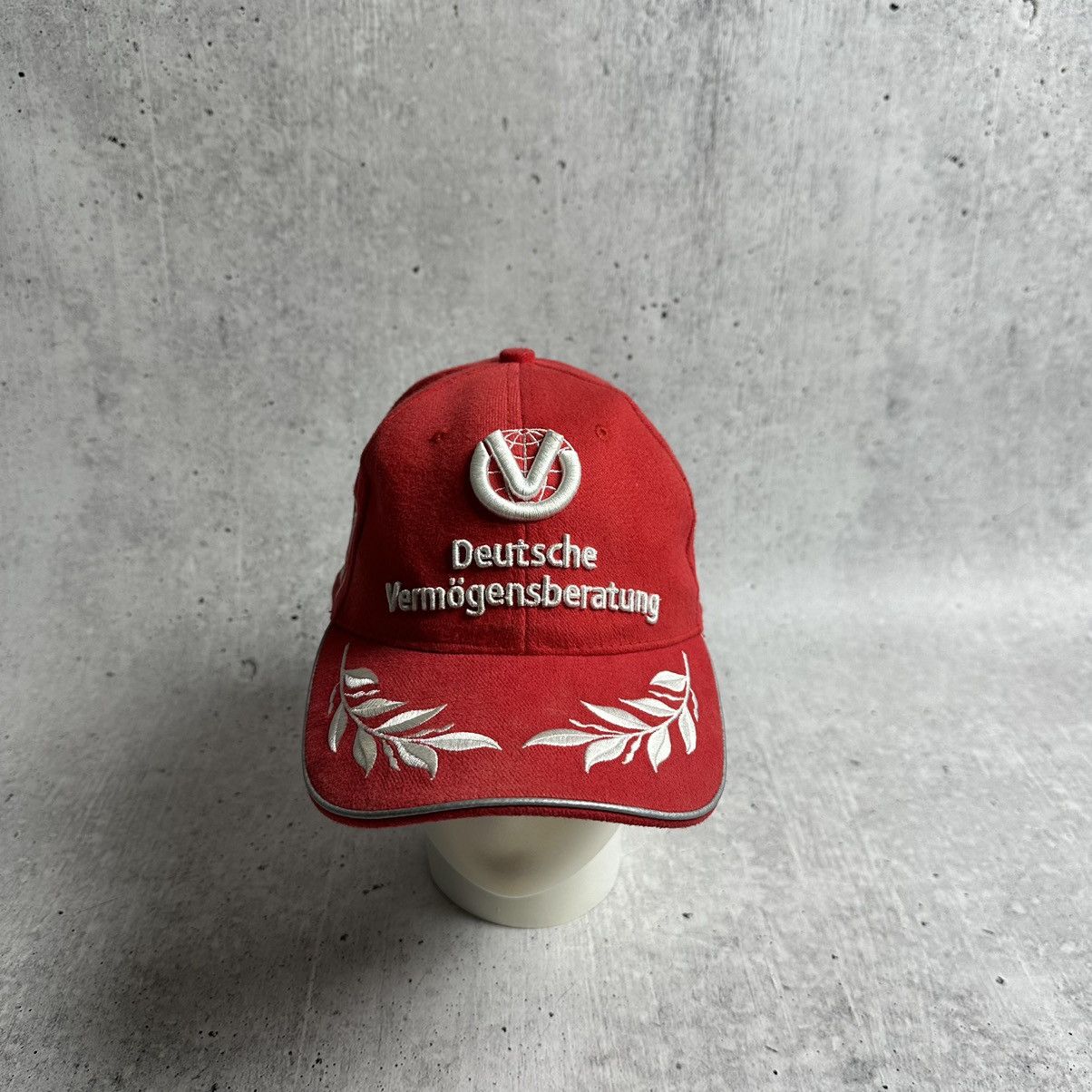 Ferrari × Formula 1 × Vintage 2000 F1 World Champion Michael Schumacher Ferrari cap Size ONE SIZE - 2 Thumbnail