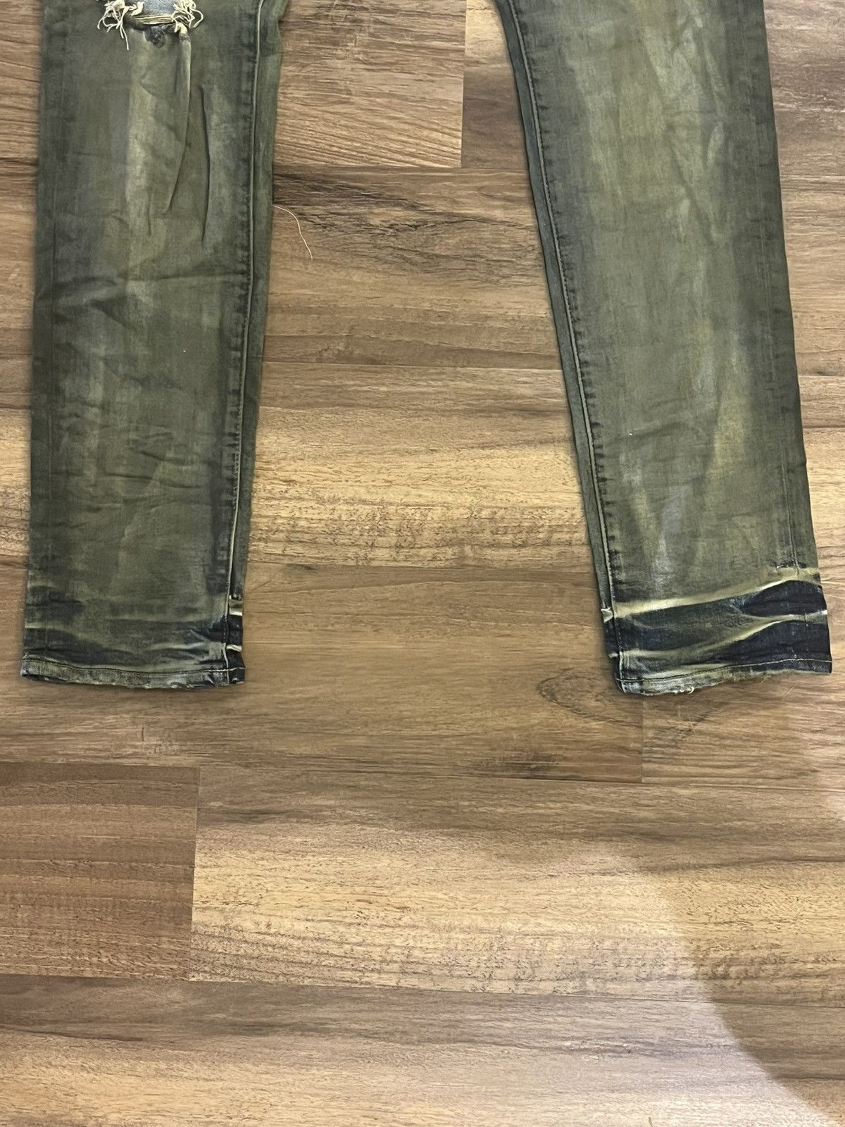 Purple Brand Light dirty blowout jeans sz 32 new Size US 32 / EU 48 - 6 Thumbnail