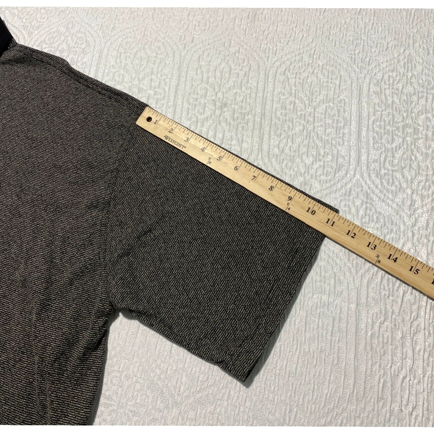 Vintage Sahara Gold Collection Polo Shirt Mens 2XL Cotton Gray Stripe Short Sleeve Collared Button Size US XXL / EU 58 / 5 - 7 Thumbnail