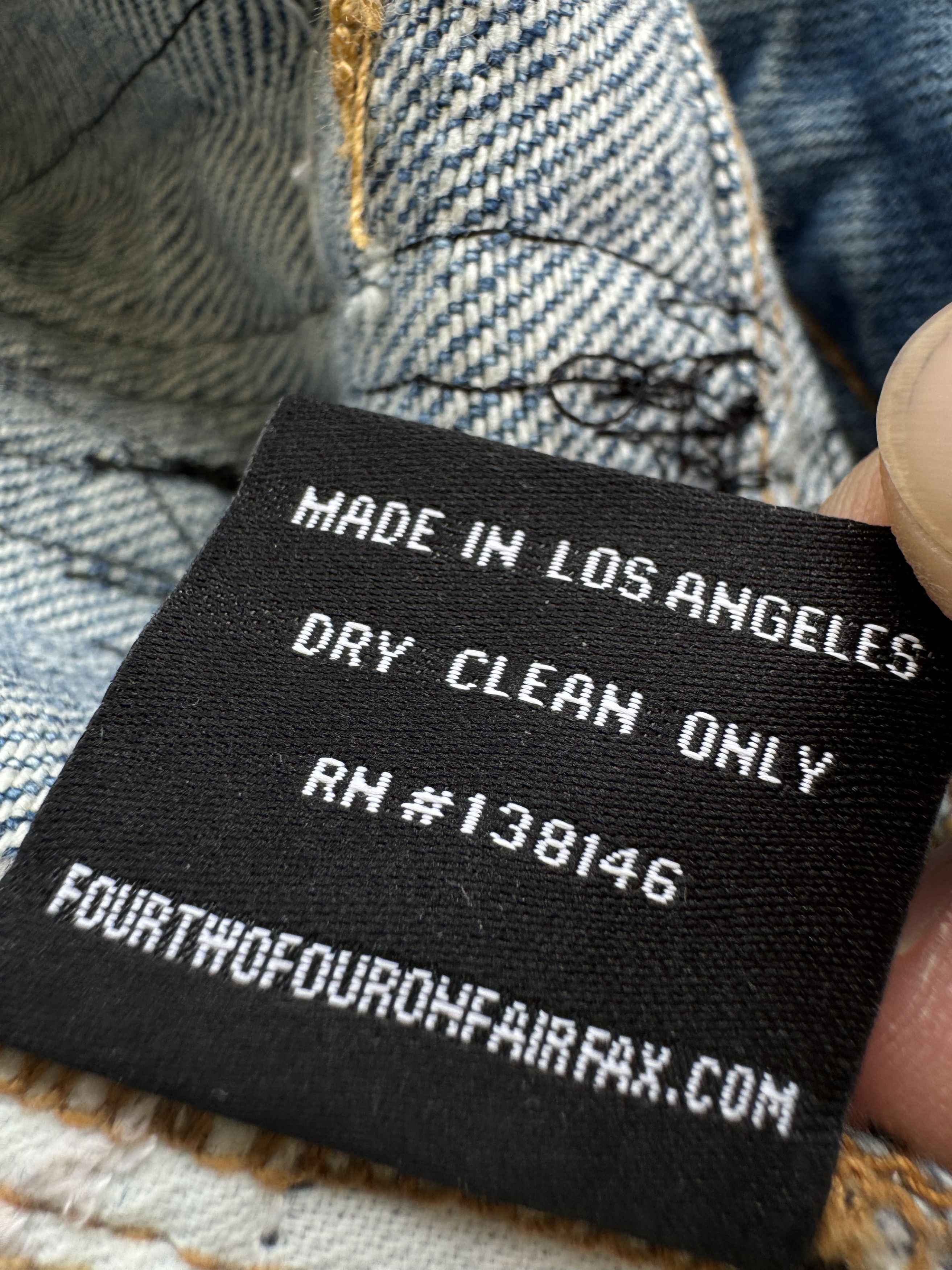 424 Ant Label x 424 Denim Size US 32 / EU 48 - 14 Thumbnail