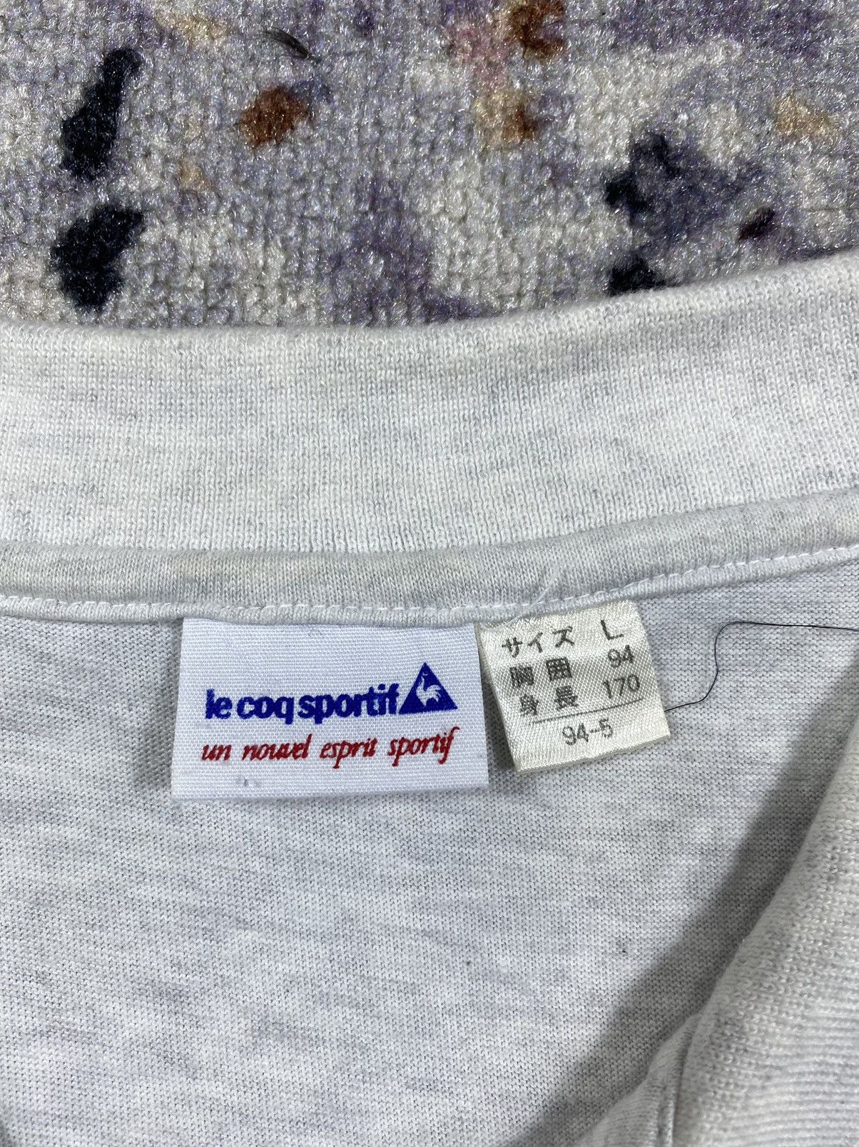 Le Coq Sportif Vintage Le Coq Sportif Logo Shirt Size US L / EU 52-54 / 3 - 3 Thumbnail