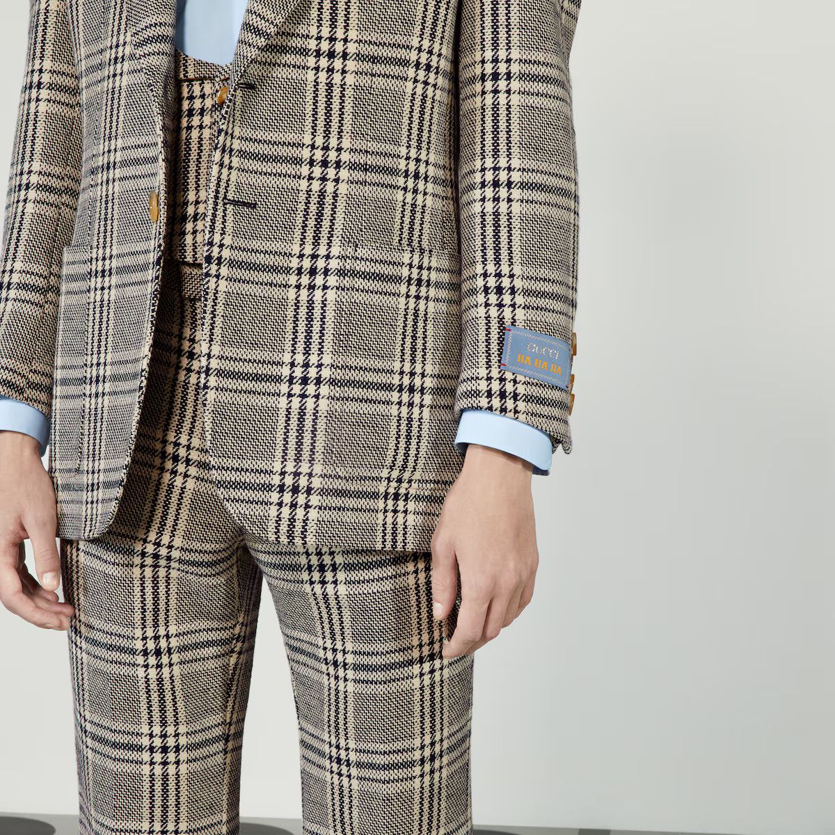 Gucci o1s1wg110225 Check Jacket in Multicolor Size US S / EU 44-46 / 1 - 2 Thumbnail
