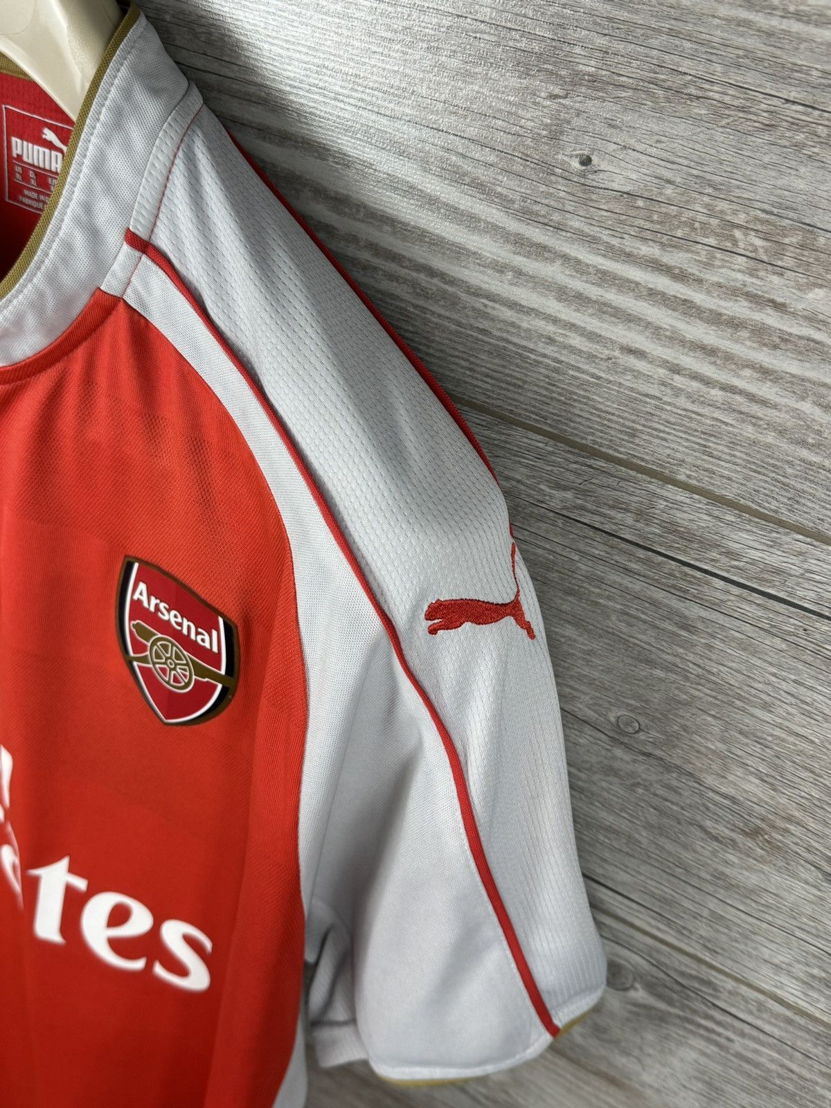 Puma × Vintage Arsenal 2015-16 Home Short Sleeve Shirt soccer jersey Size US XL / EU 56 / 4 - 4 Thumbnail