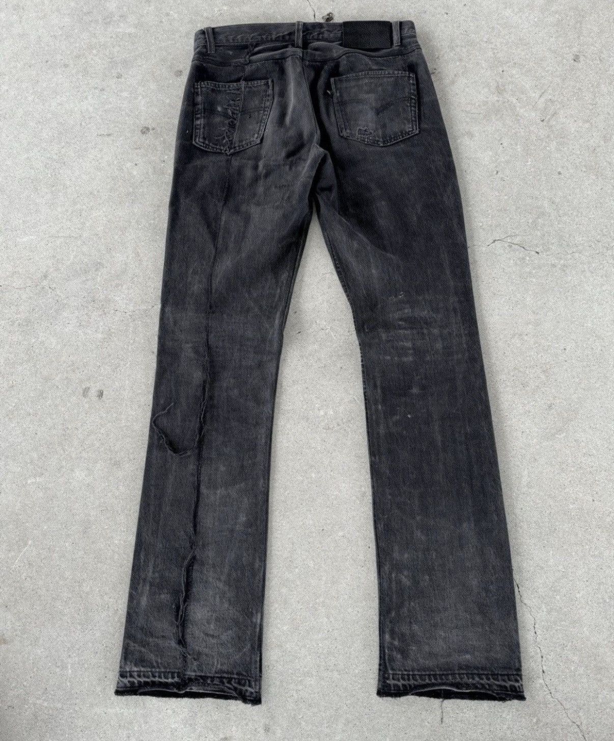 Unsound Rags OG ASH BLACK UNSOUND JEANS 1/60 Size US 32 / EU 48 - 4 Thumbnail
