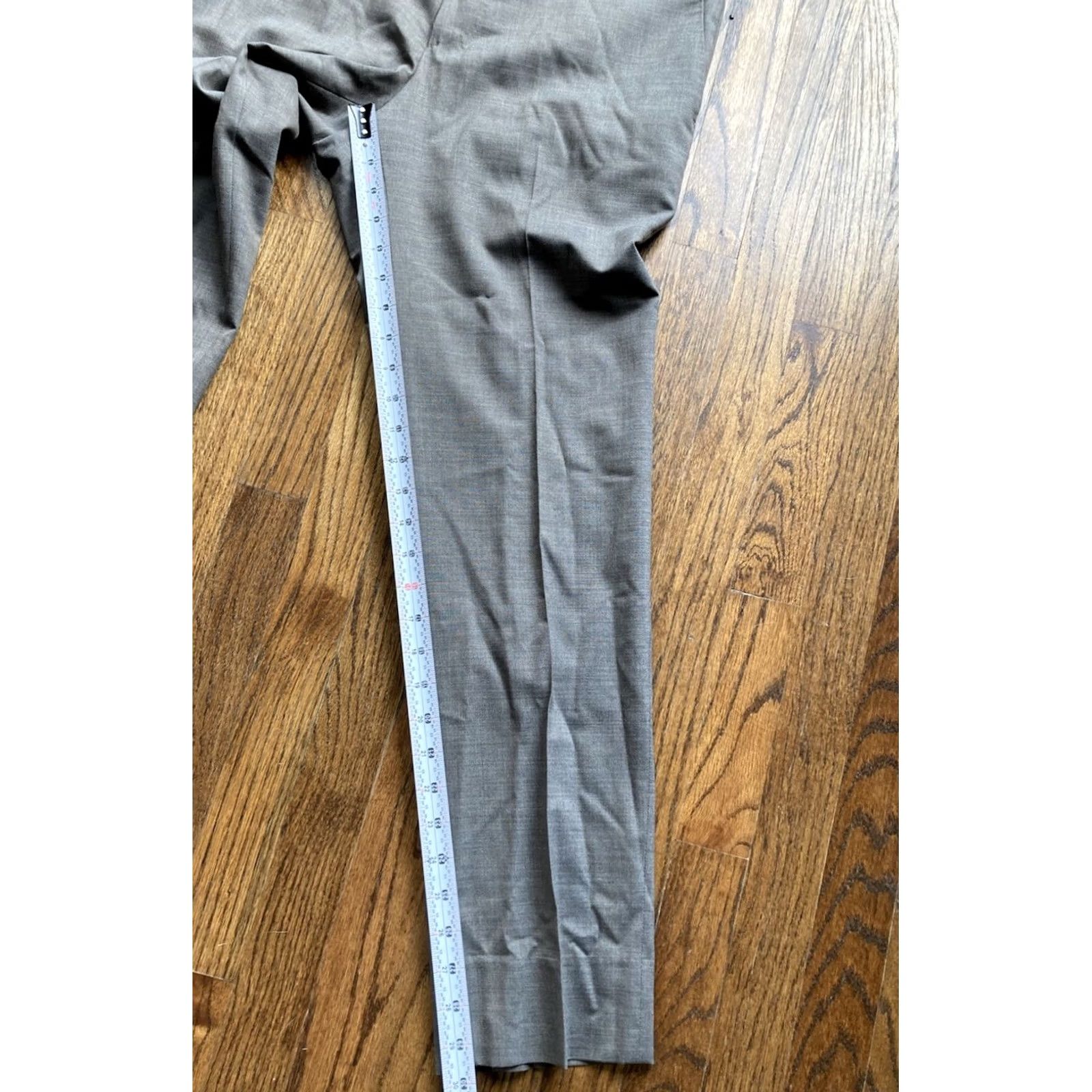 PT Torino PT Torino Pants Mens 35x29 Wool Stretch Slim Fit Slacks Trousers Brown Size US 35 - 3 Thumbnail