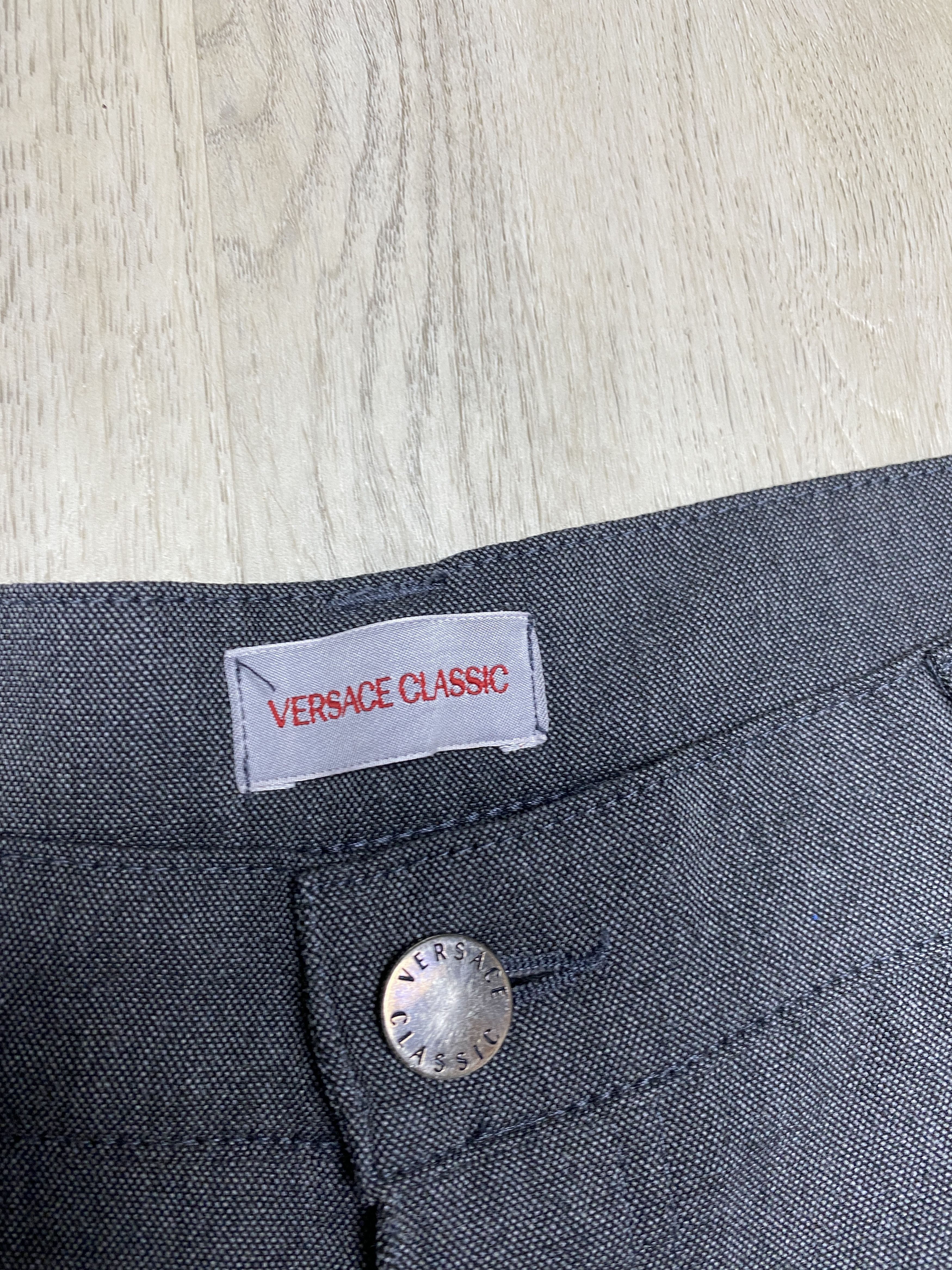 Versace Versace Classic Vintage Mens Wool Chino Pants Size US 36 / EU 52 - 4 Thumbnail