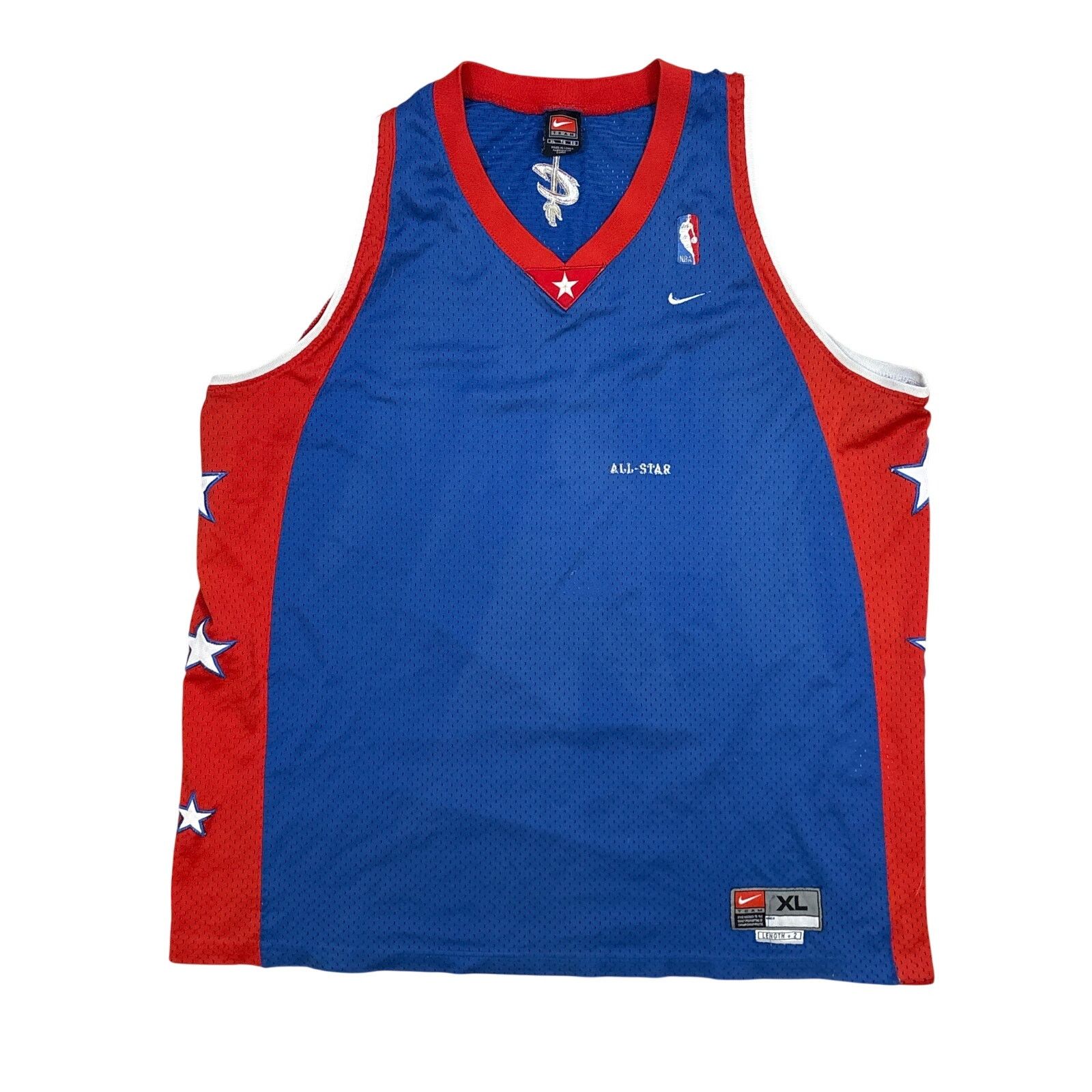 Nike Cleveland Cavaliers All Star NBA Nike Jersey Blue Red XL +2 Size US XL / EU 56 / 4 - 1 Thumbnail