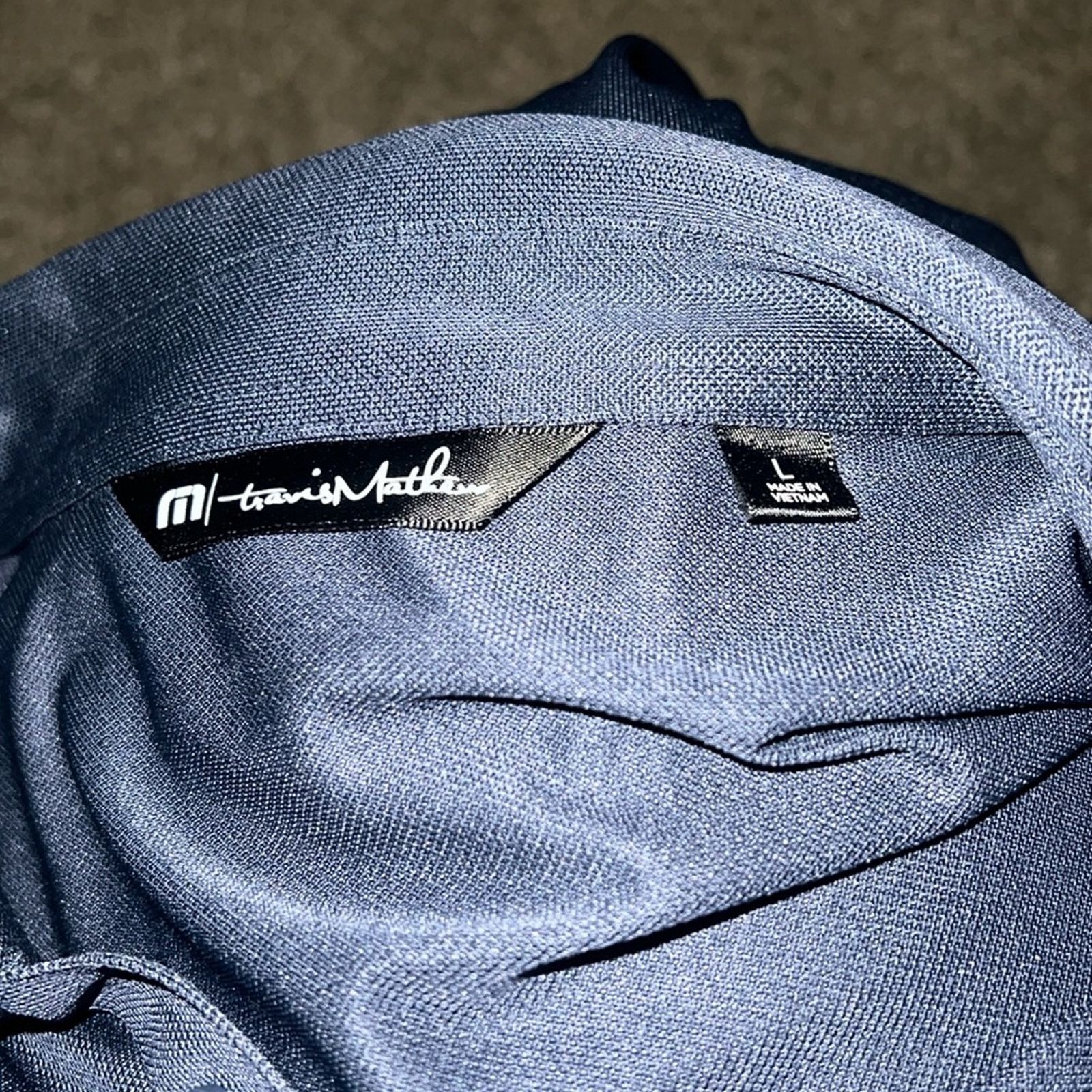 TravisMathew TRAVIS MATTHEW lightweight mens golf polo L Size US L / EU 52-54 / 3 - 2 Thumbnail