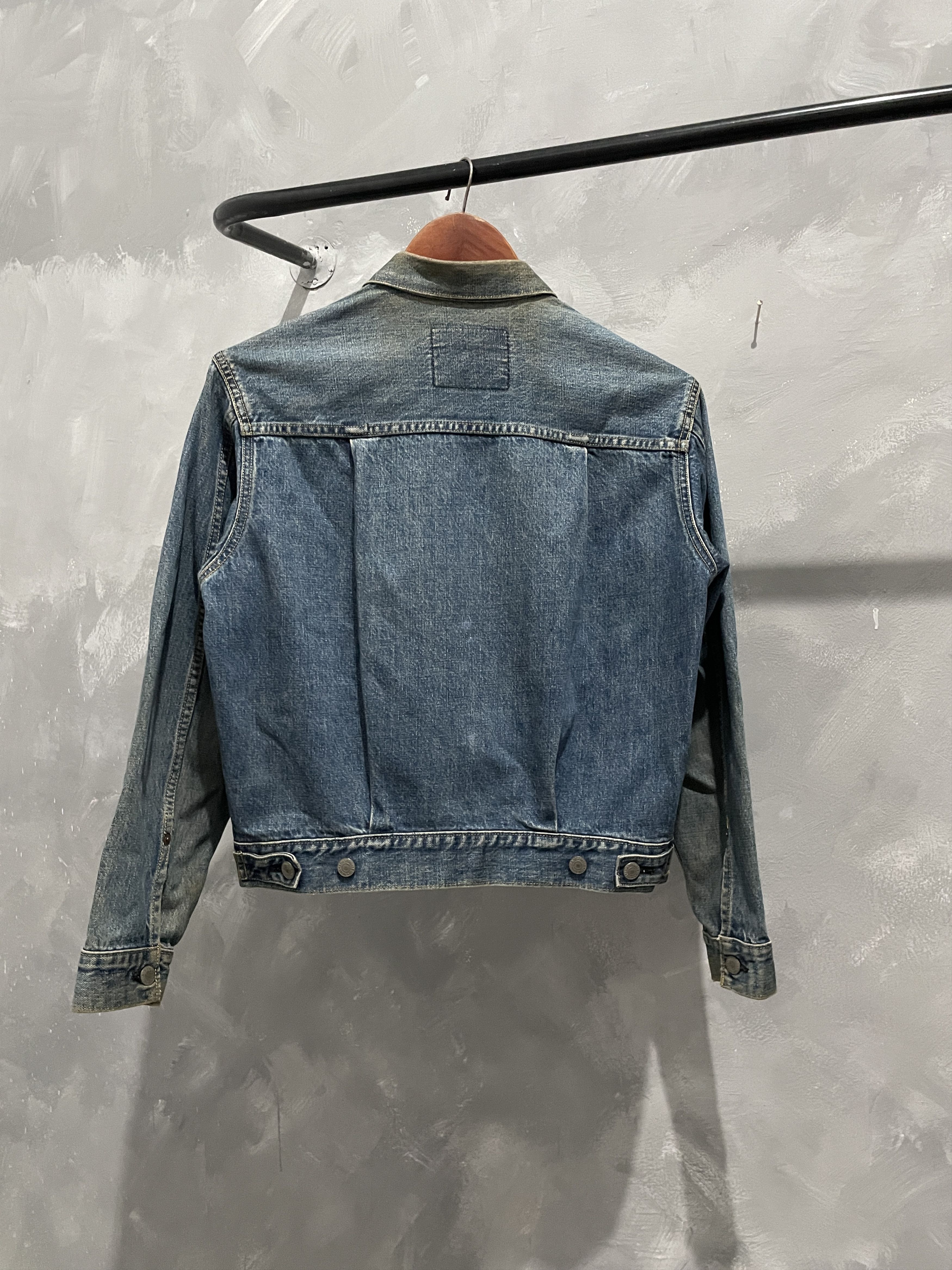 Levi's Rare 90s Levi's Type 2 Denim Indigo Jacket Size US M / EU 48-50 / 2 - 3 Thumbnail