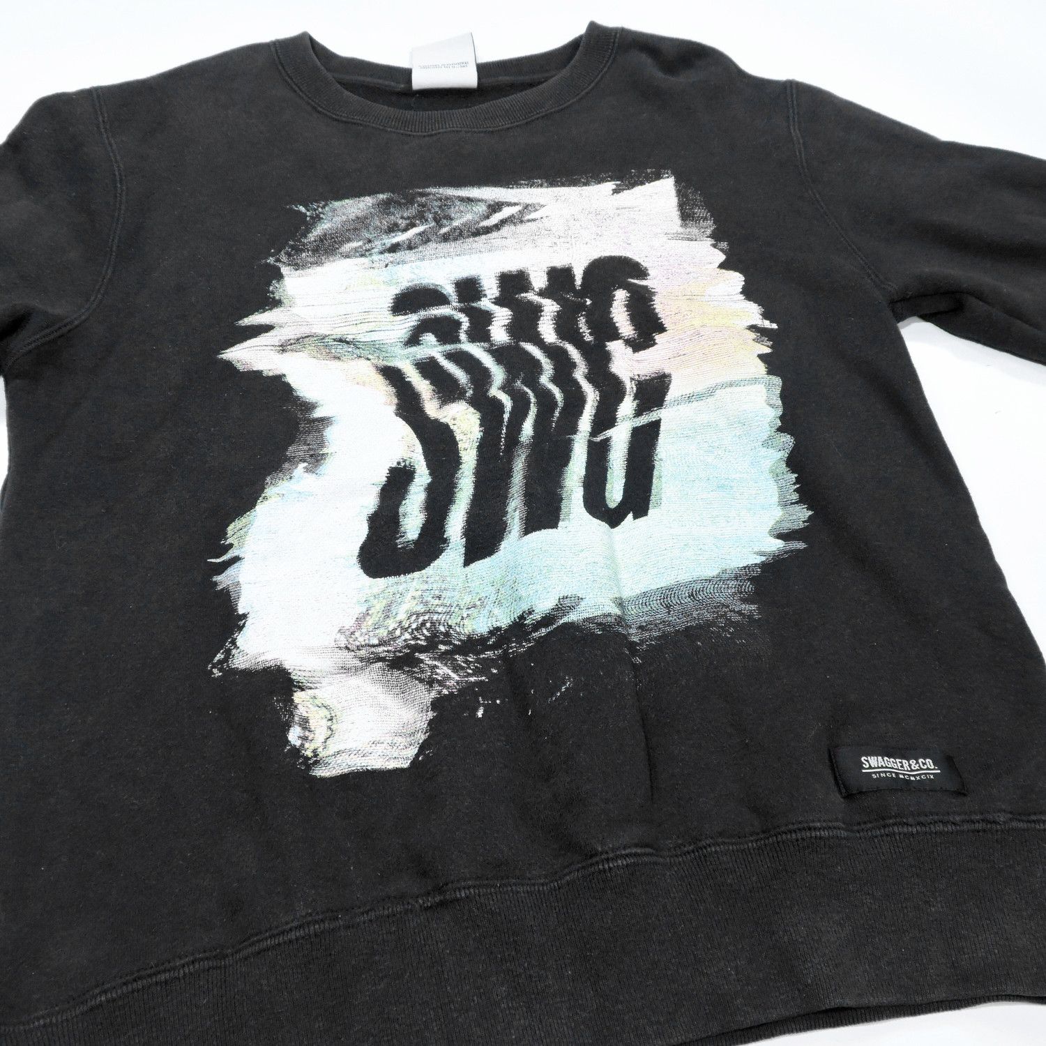 Swagger SWAGGER SWG BLITCH BIG LOGO GLITCH EFFECT SWEATSHIRT Size US M / EU 48-50 / 2 - 7 Thumbnail