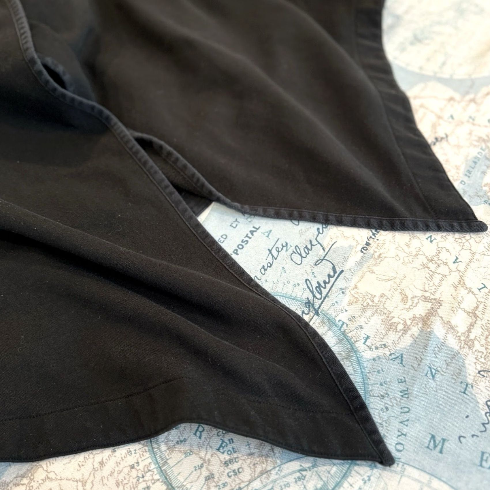 Ugg UGG Jacket Black Cardigan Long Fleece Wrap Open-Knit Drape Front Womens M Cozy Boho Outerwear Size M / US 6-8 / IT 42-44 - 7 Thumbnail
