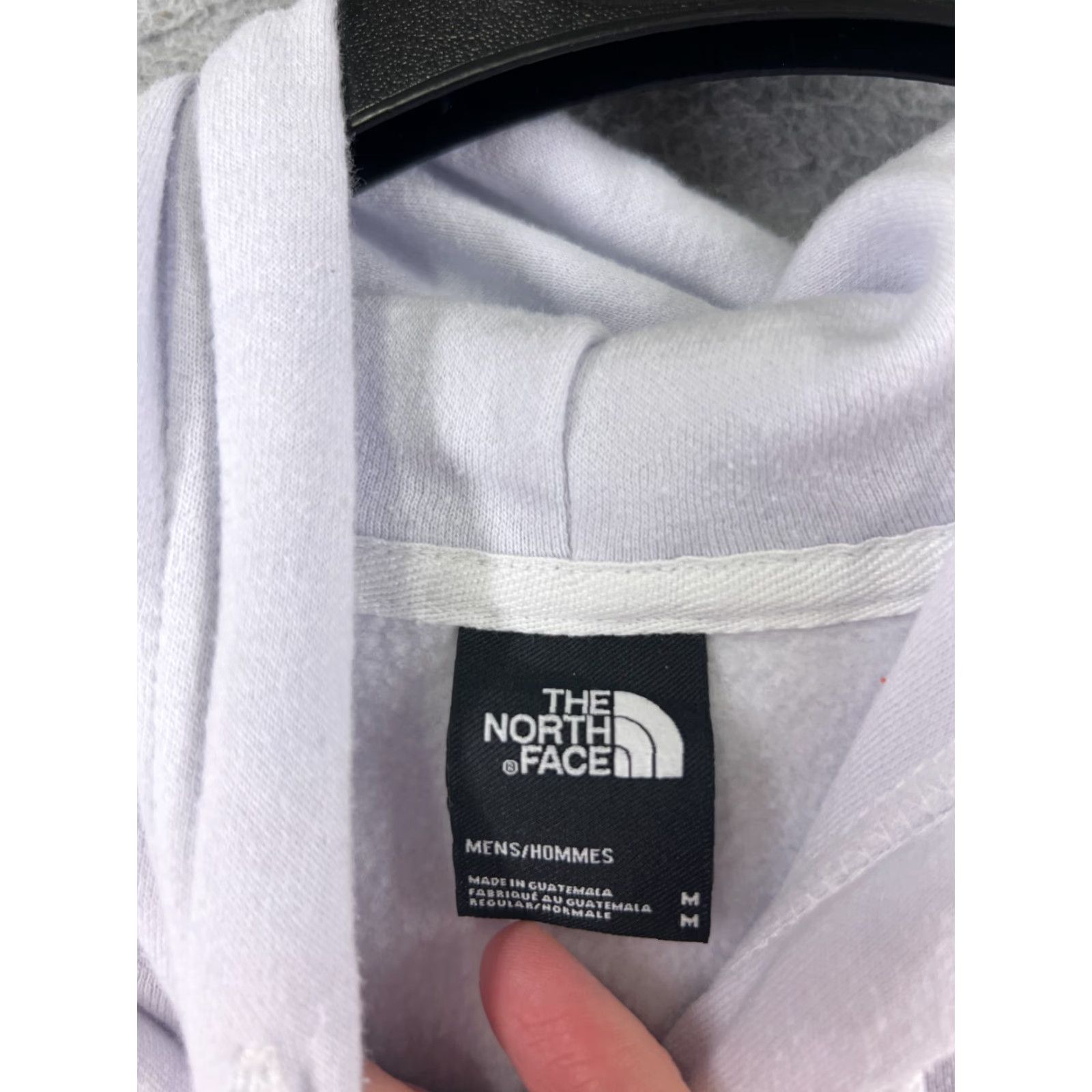 The North Face The North Face Hoodie Mens Medium Pullover Logo Pocket Crew Neck Cotton Purple Spin Size US M / EU 48-50 / 2 - 3 Thumbnail