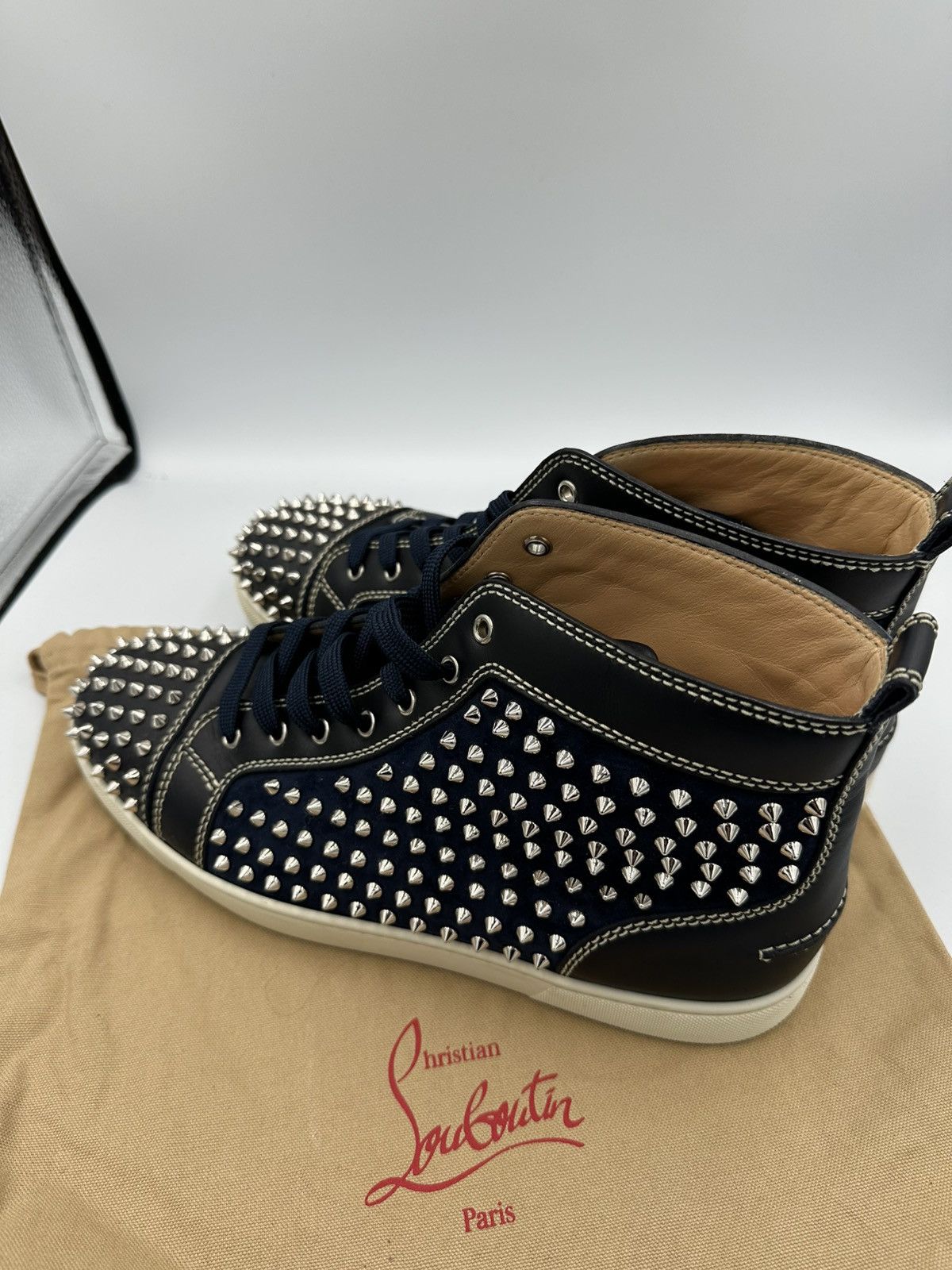 Christian Louboutin Christian Louboutin Spikes High Top Size US 14 / EU 47 - 10 Thumbnail