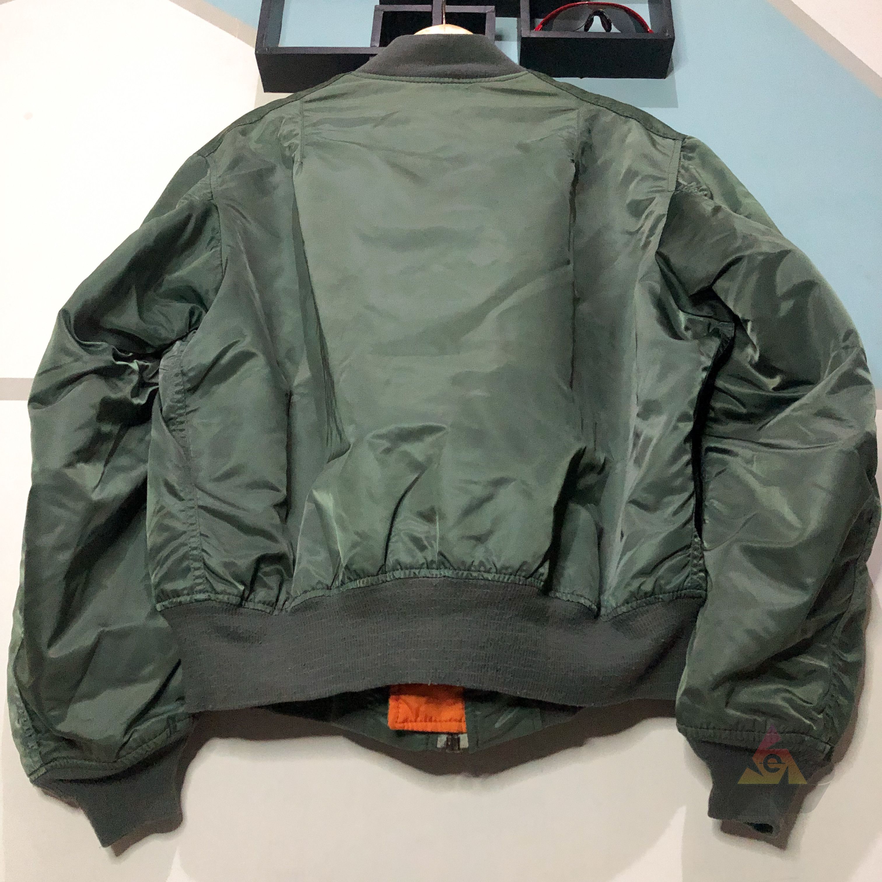 Alpha Industries Vintage Alpha Industries Flayer's Mil-J-82790J USAF MA-1 Size US XL / EU 56 / 4 - 14 Thumbnail