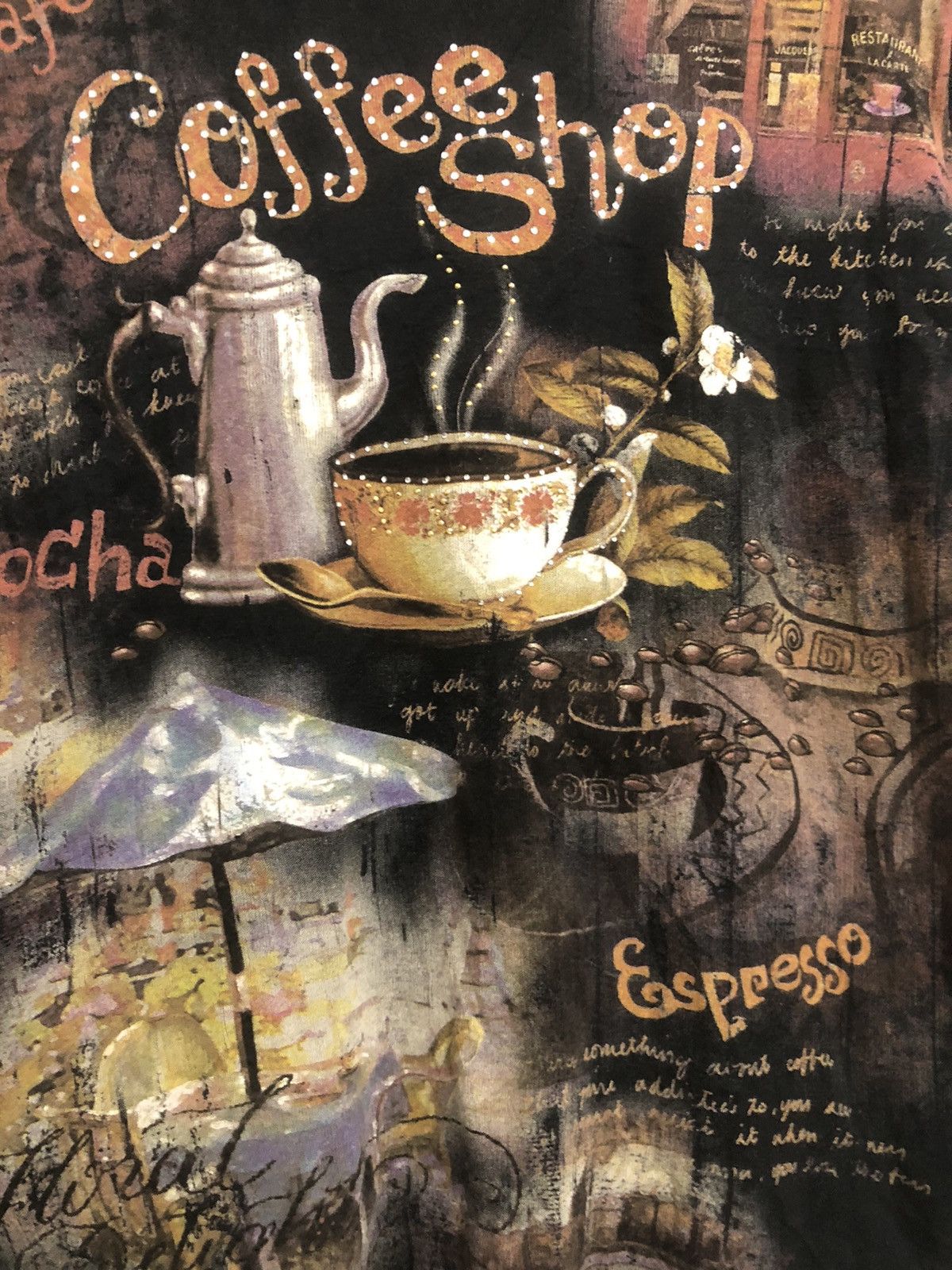 Beauty Beast Japan Gothic Poem Coffe Shop Art Full Print LongSlevee Size US M / EU 48-50 / 2 - 7 Thumbnail