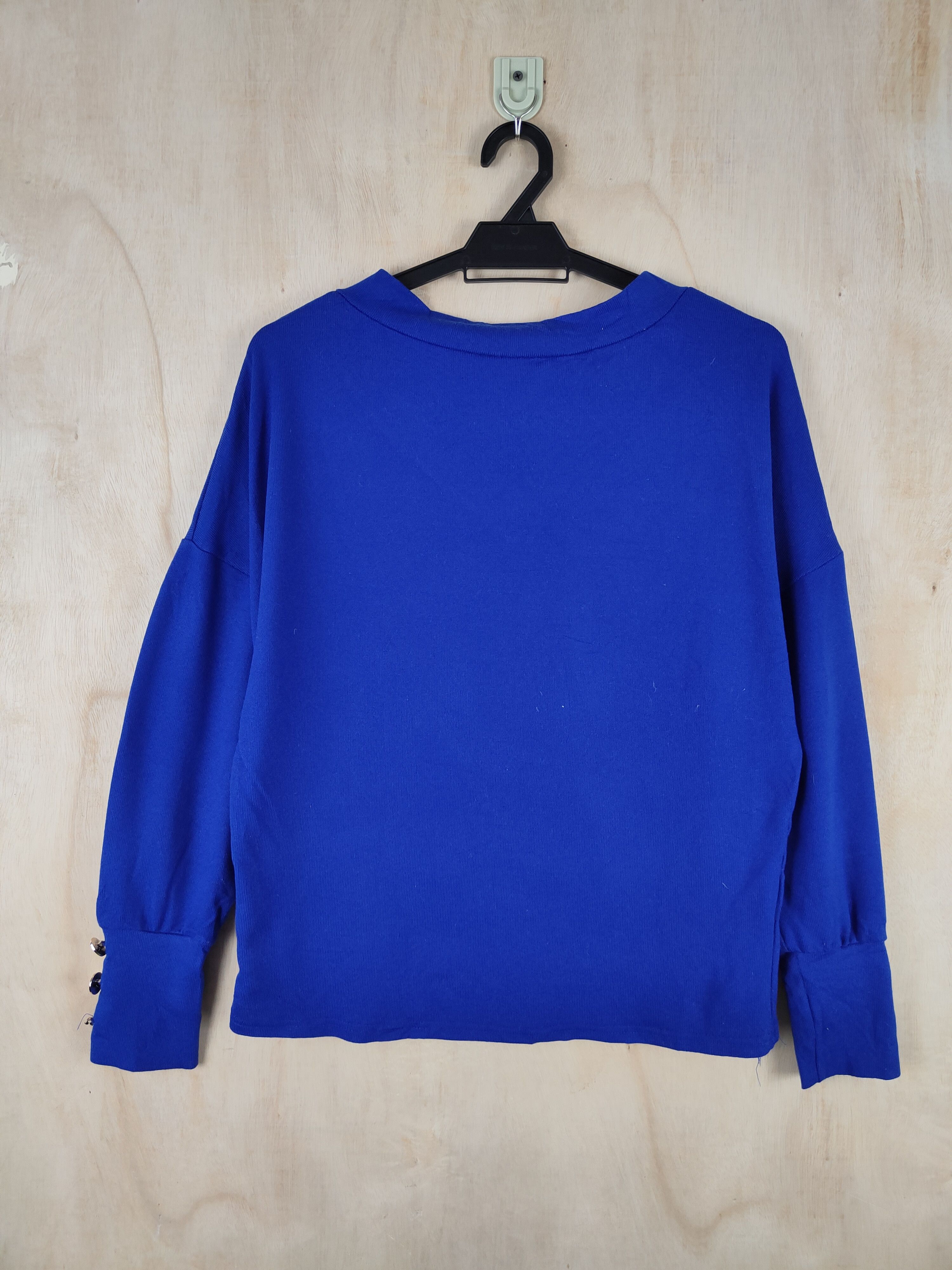 Japanese Brand Japanese Brand Blue Sweatshirts #S2514 Size S / US 4 / IT 40 - 9 Thumbnail