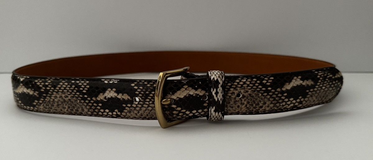 Supreme Faux Snakeskin Belt