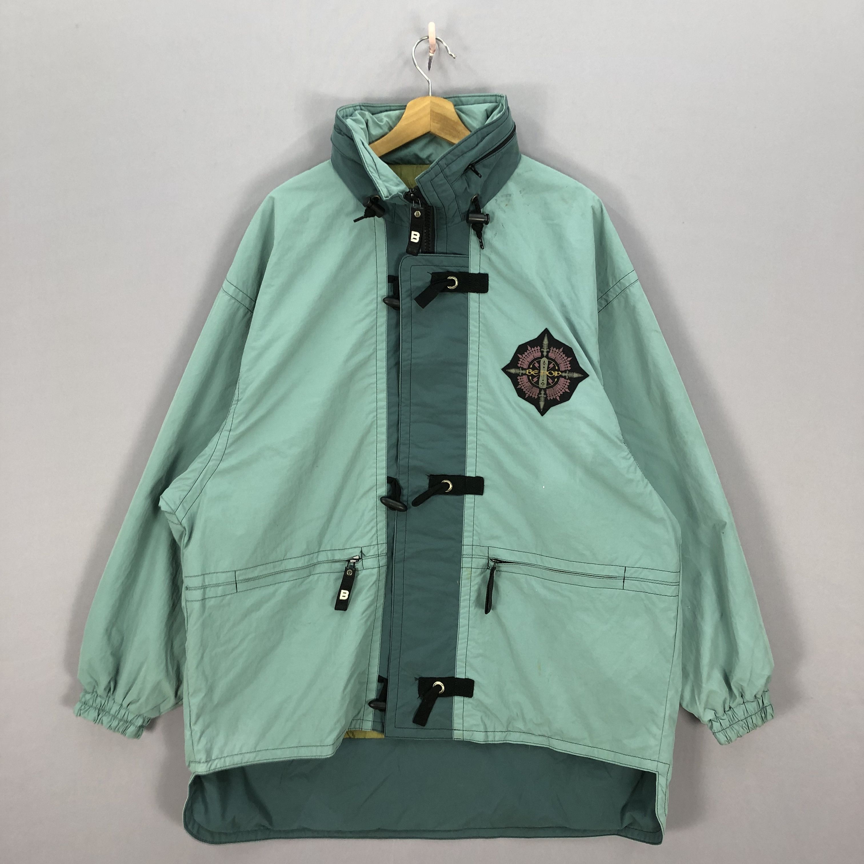 Japanese Brand Vintage Bepop Inimitable Japanese Windbreaker Zipper Jacket Size US XL / EU 56 / 4 - 1 Thumbnail