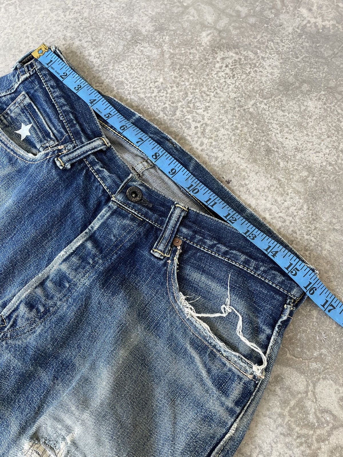 Full Count & Co. Japanese Brand Full Count Selvaged Jeans Size US 31 - 8 Thumbnail