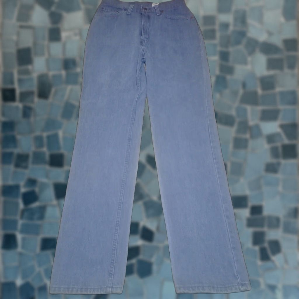 Levi's VINTAGE Levi's Jeans 90s Gray High Rise Jeans 29" Waist 30" Inseam 11M 1993 USA Made Levi's 500 Series Mom Style Womens Jeans Size 32" / US 10 / IT 46 - 1 Thumbnail