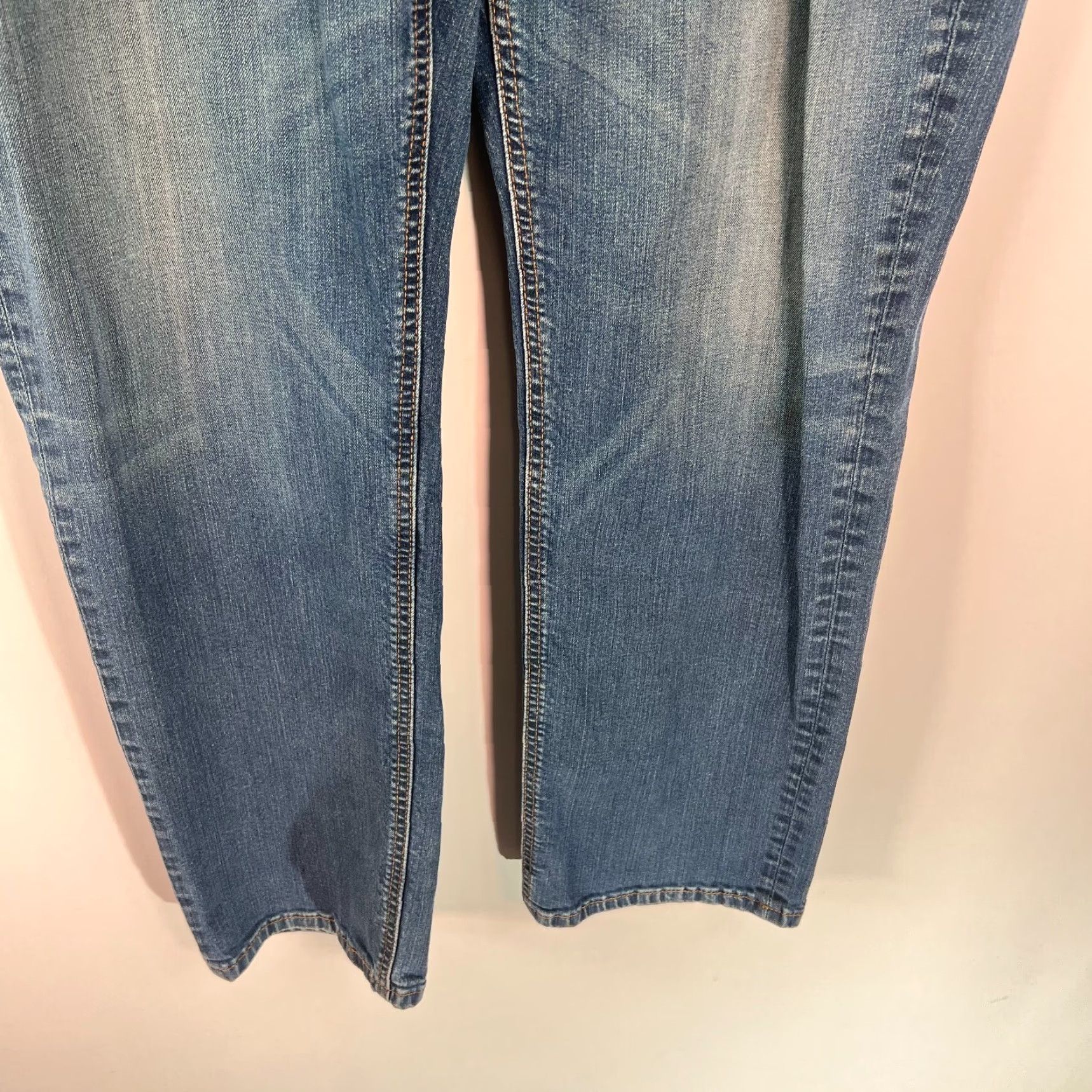 Levi's Levi's 541 Straight Leg Jeans Mens Blue Size 42 x 34 Regular Fit Cotton Blend Size US 42 / EU 58 - 7 Thumbnail