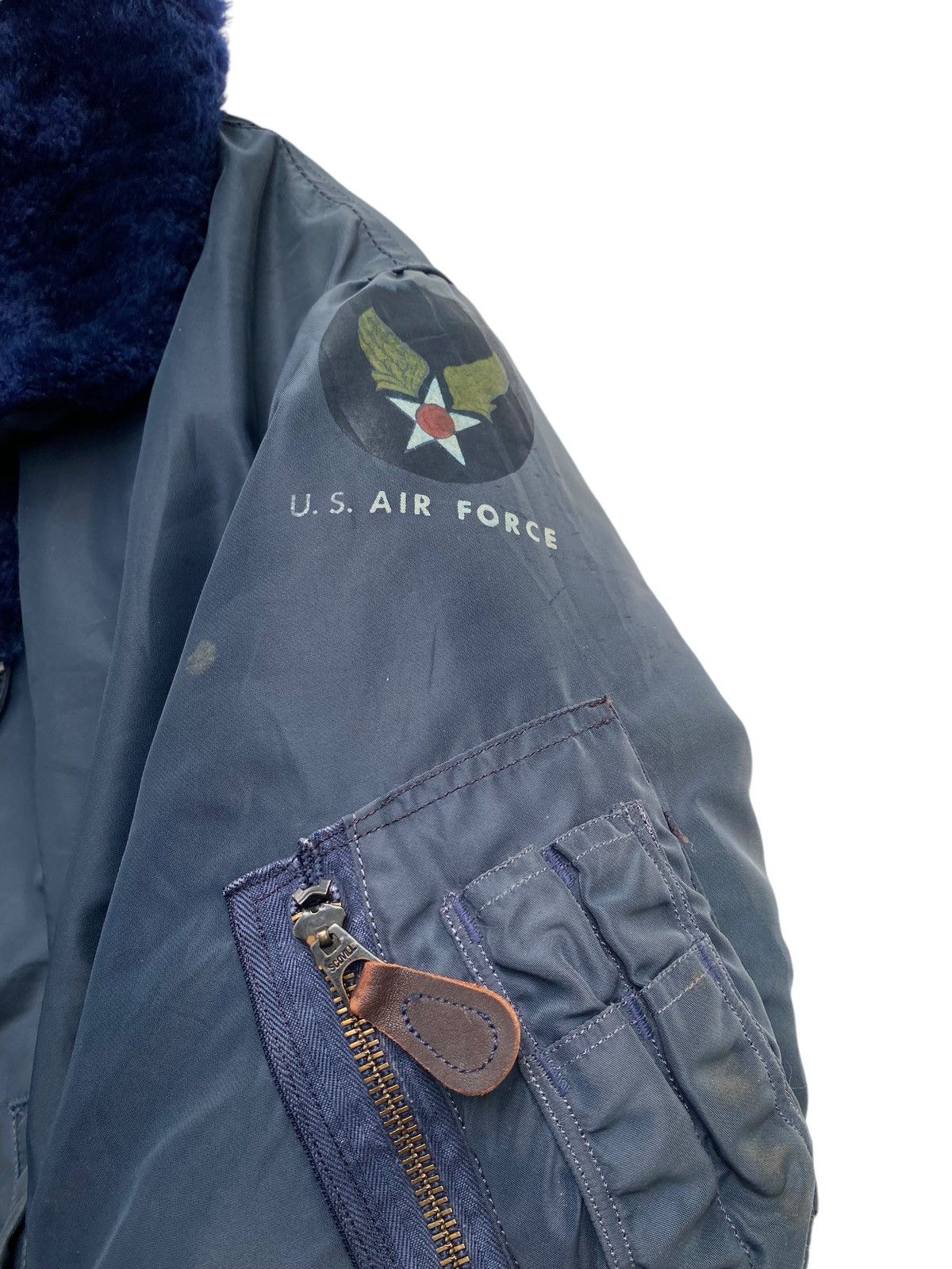 Buzz Rickson's Vtg Buzz Ricksons Bomber Jacket Size US L / EU 52-54 / 3 - 3 Thumbnail