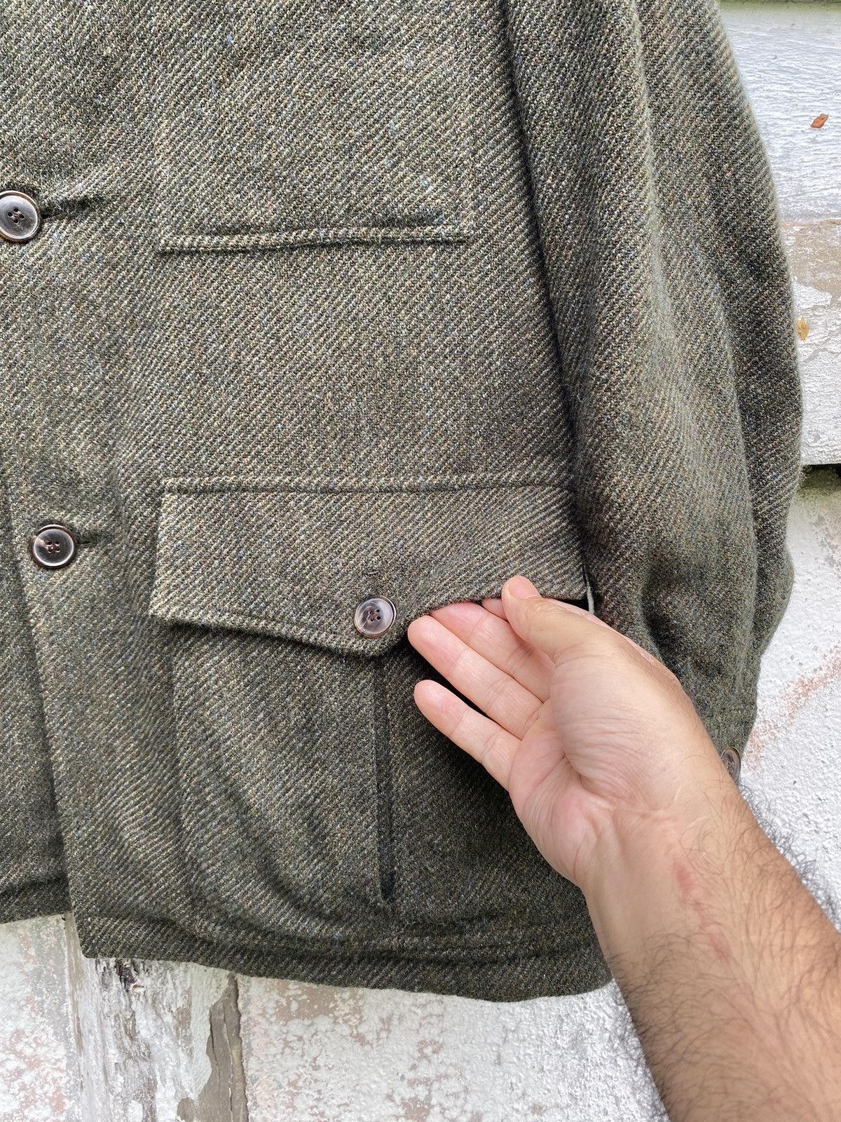 Luciano Barbera Nice Design Luciano Barbera Wool Field Jacket Size US S / EU 44-46 / 1 - 7 Thumbnail