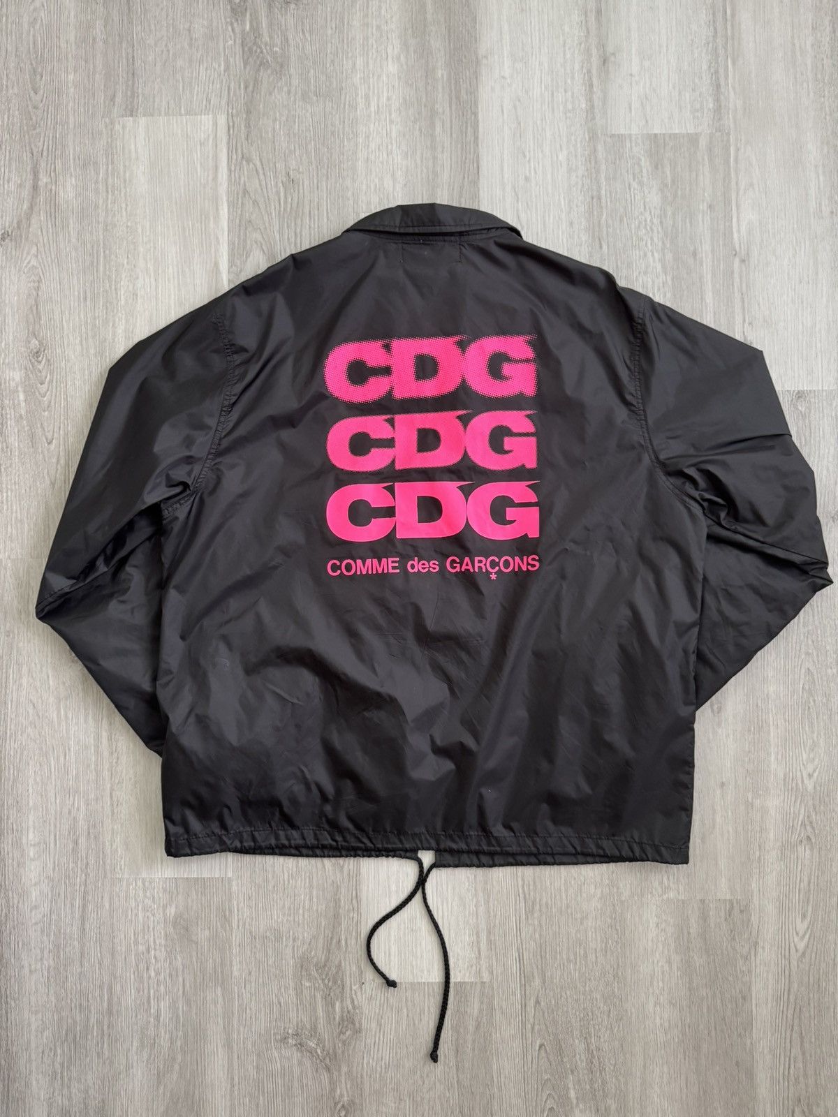 Comme des Garcons Comme Des Garçons Coach Jacket RARE pink Size US L / EU 52-54 / 3 - 1 Thumbnail