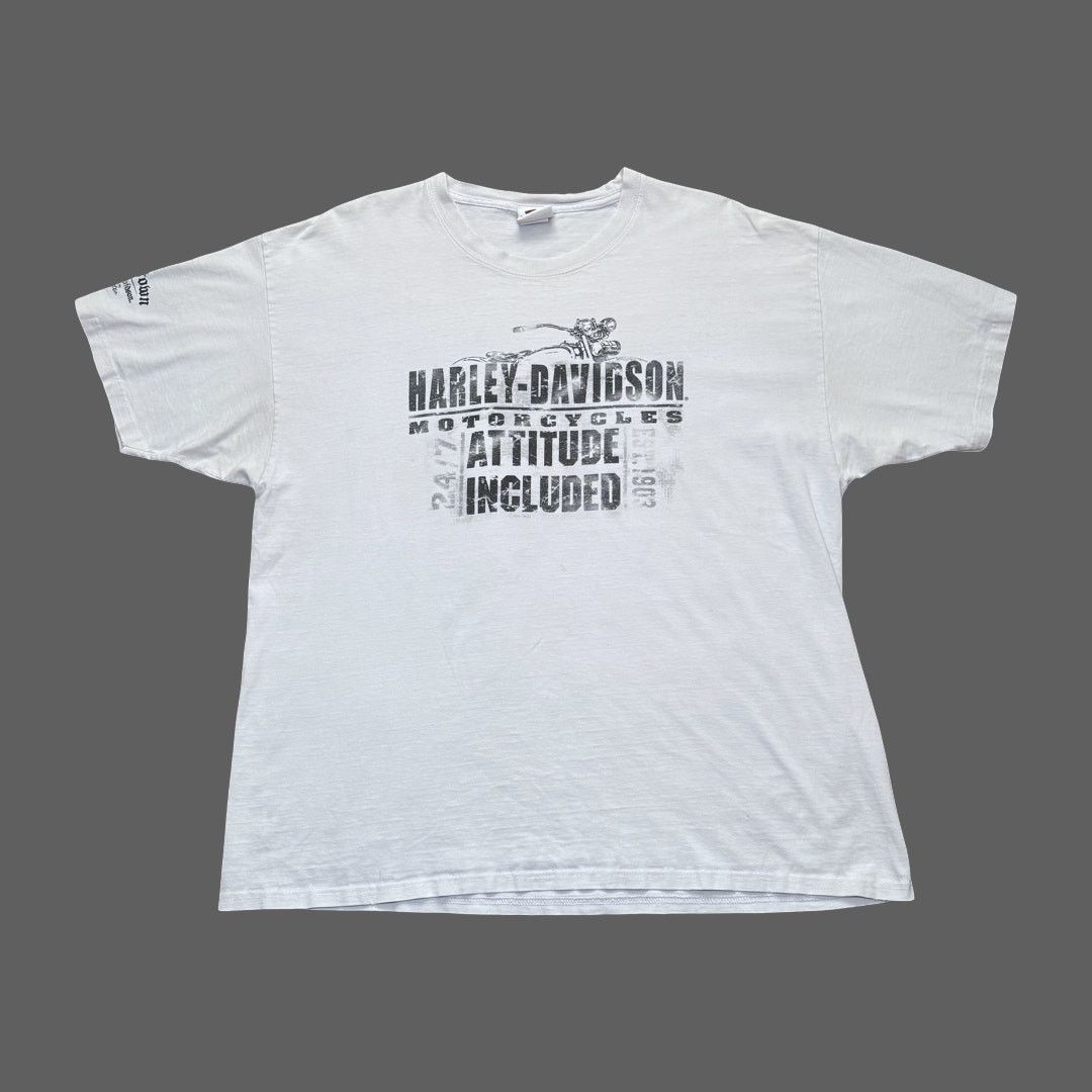 Harley Davidson Harley Davidson 2009 Renton WA Off White Tee XXL Vintage GUC Size US XXL / EU 58 / 5 - 1 Thumbnail