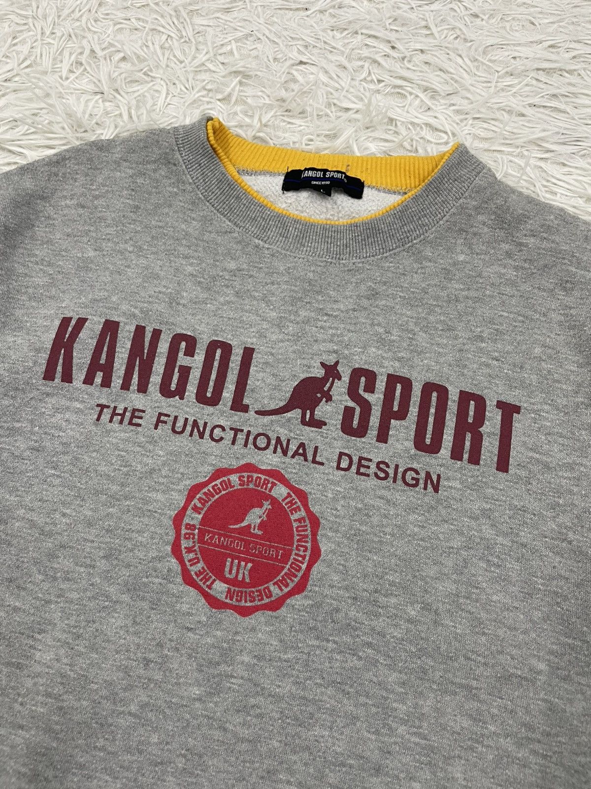 Kangol Kangol Sport Functional Design Sweatshirt Size US L / EU 52-54 / 3 - 3 Thumbnail
