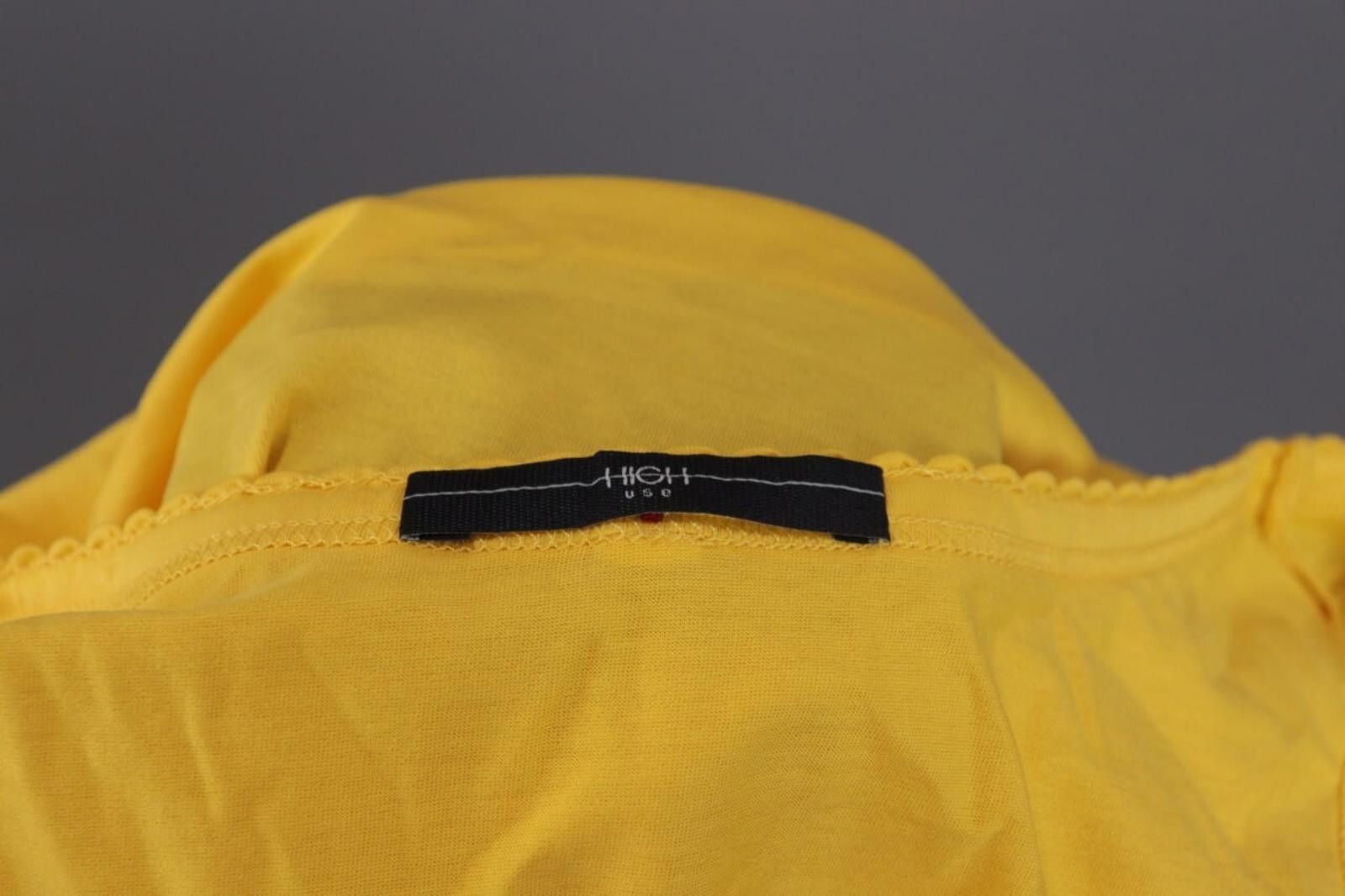 Designer High Use Claire Campbell Yellow Summer Tunic Dress Size M / US 6-8 / IT 42-44 - 12 Thumbnail