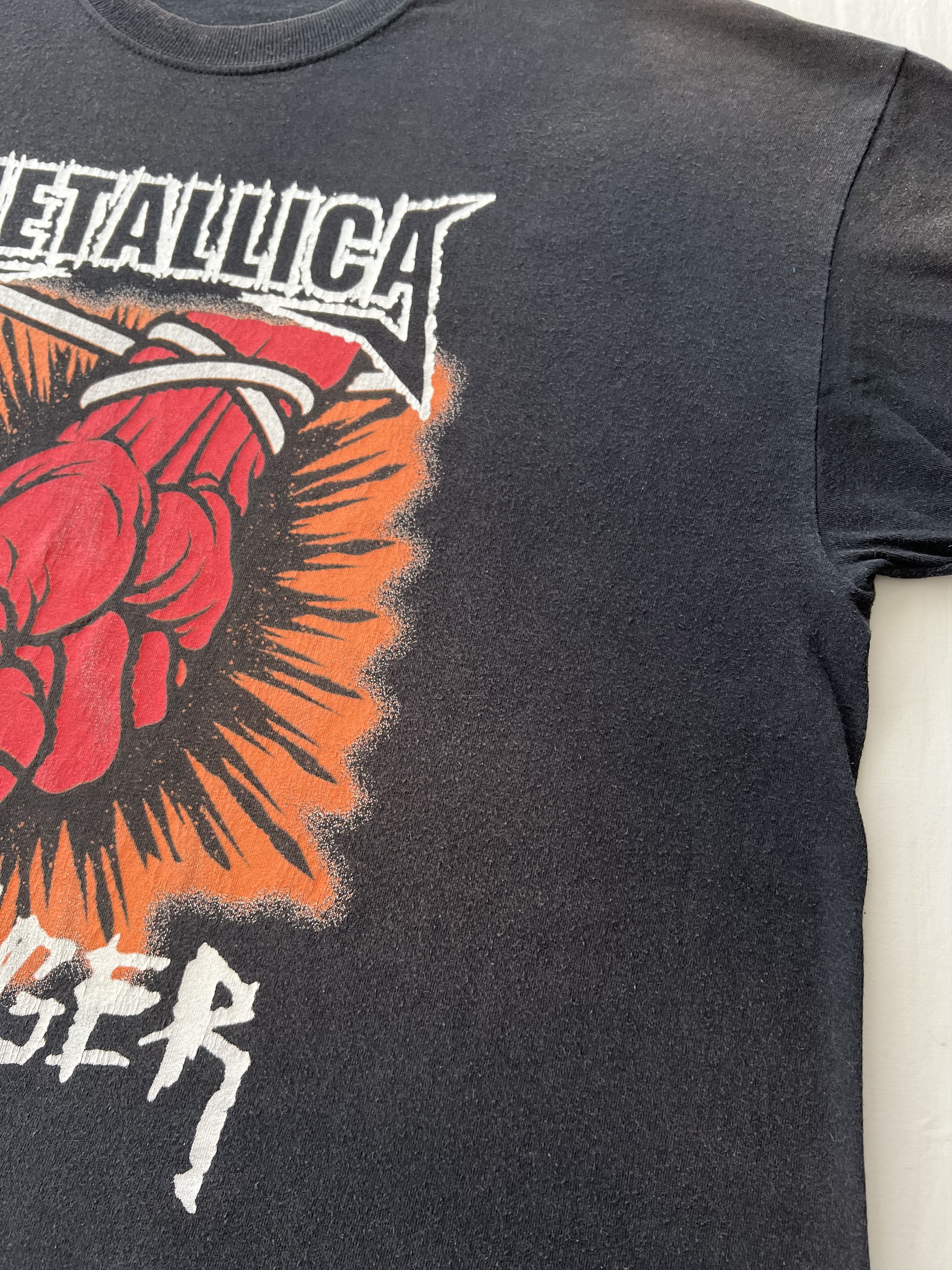 Band Tees Vintage 2004 Metallica St. Anger Download Donington T-shirt Size US XL / EU 56 / 4 - 9 Thumbnail