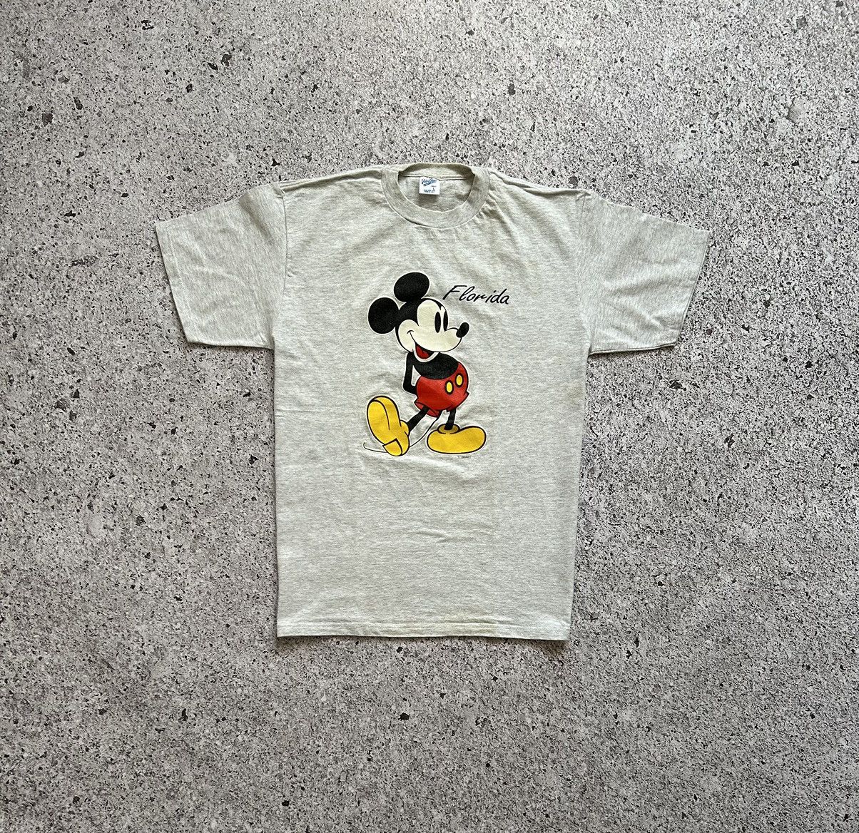 Disney × Mickey Mouse × Vintage Vintage 1990 WALT DISNEY MICKEY MOUSE FLORIDA TEE HYPE Y2K Size US L / EU 52-54 / 3 - 1 Thumbnail
