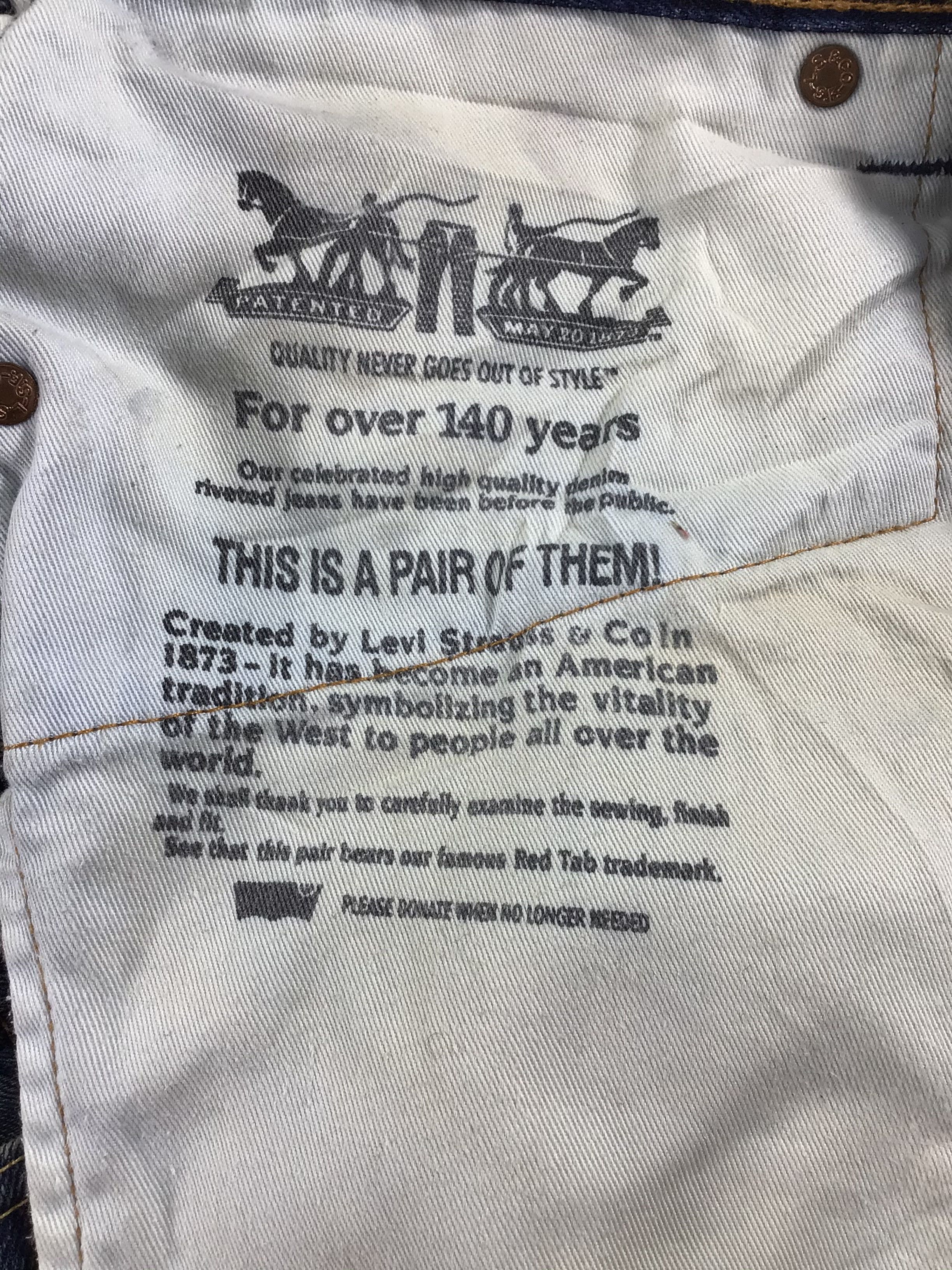 Levi's Levis 502 Jeans-JM078 Size US 36 / EU 52 - 11 Thumbnail