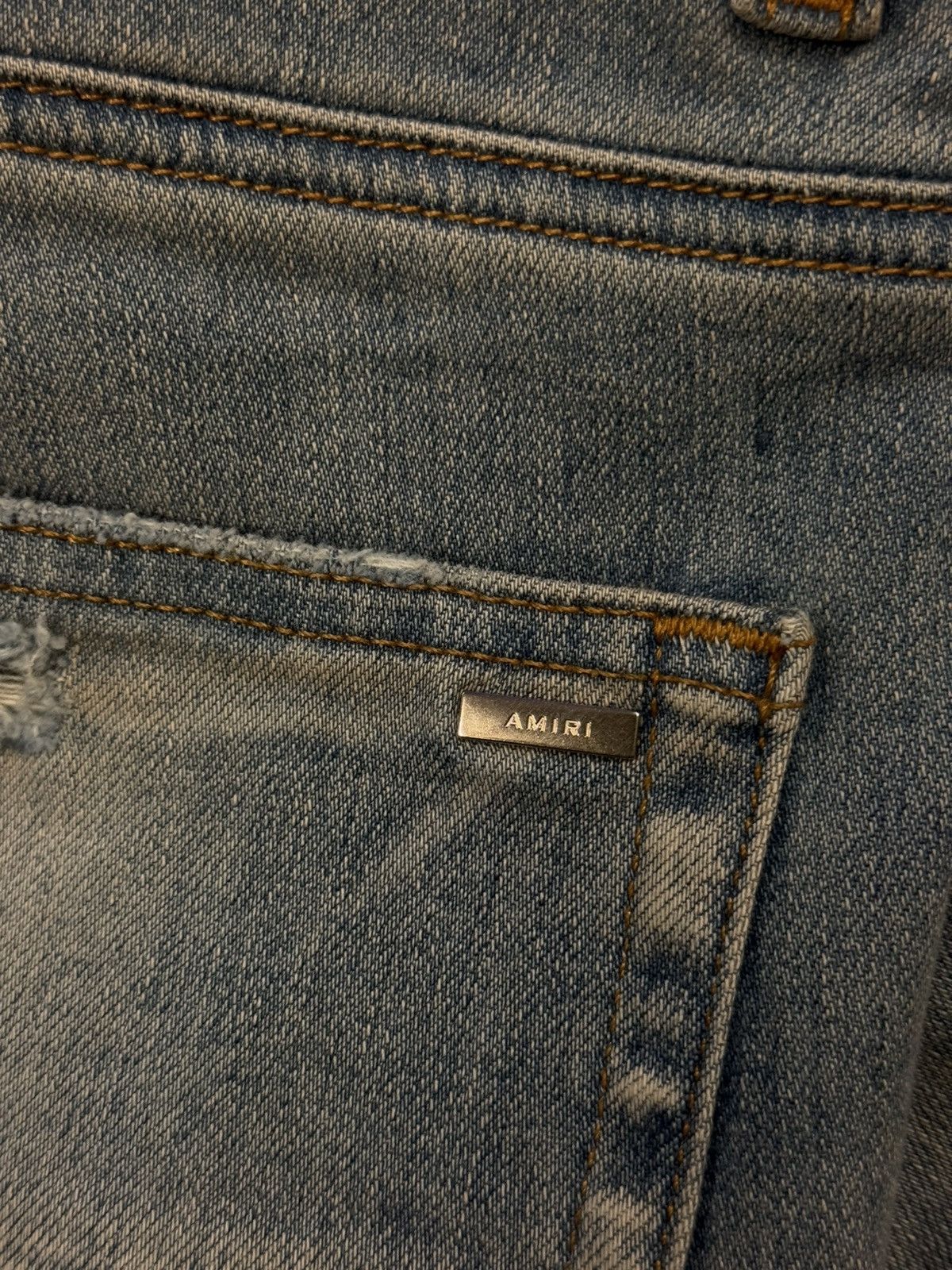 Amiri Amiri Jeans Orange Patch Size 30 Clean Condition 🧼 Size US 30 / EU 46 - 12 Thumbnail