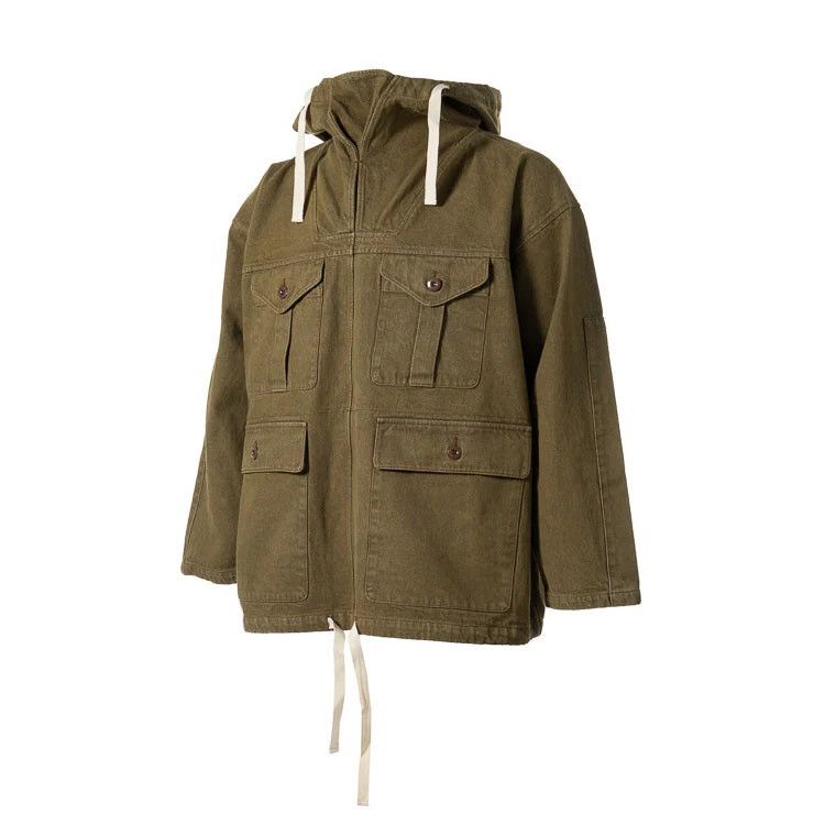 Japanese Brand Houston - Denim Smock Parka Size US S / EU 44-46 / 1 - 17 Thumbnail