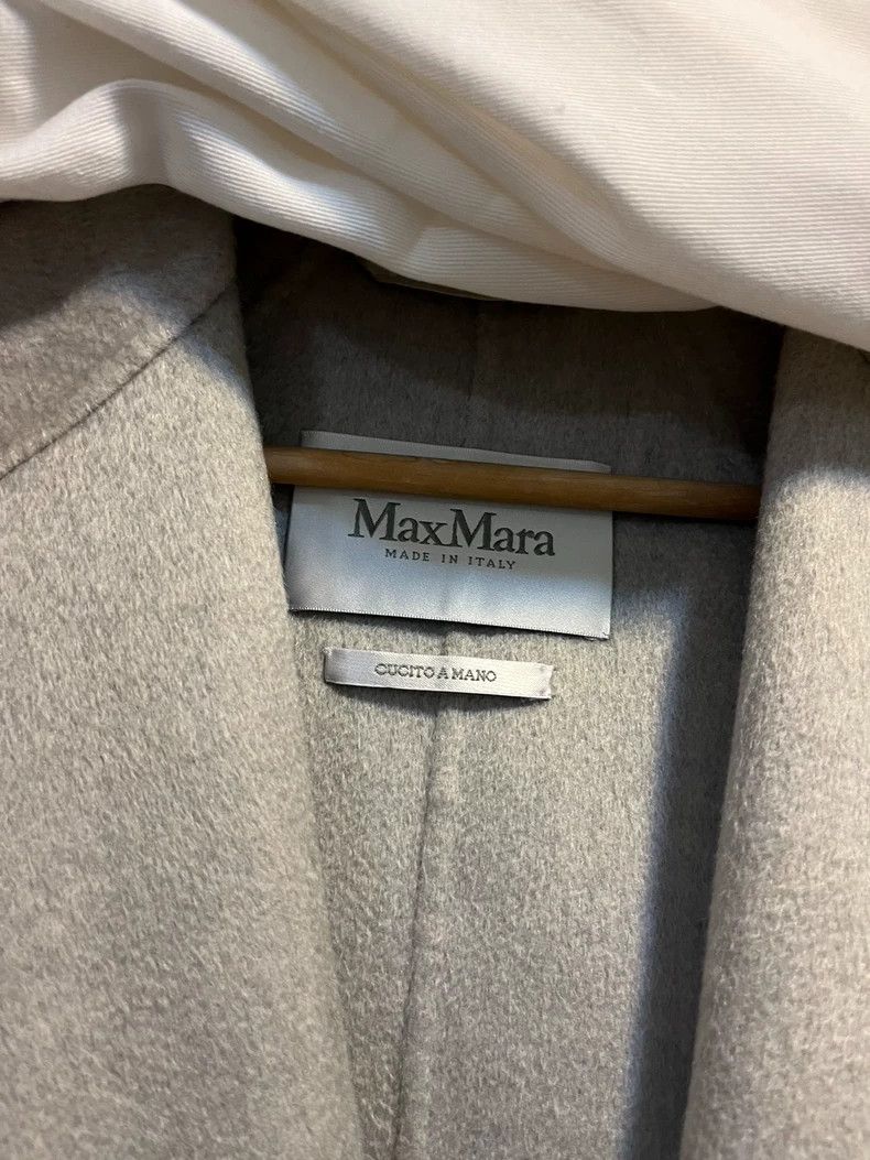 Max Mara Max Mara Labbro grey cashmere coat Size XL / US 12-14 / IT 48-50 - 8 Thumbnail