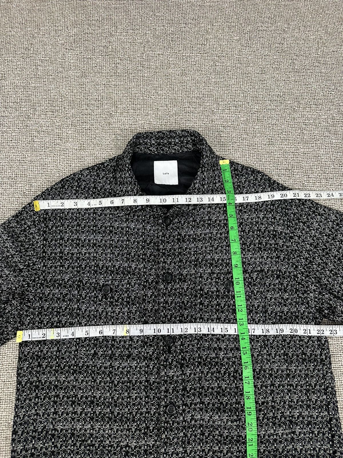 Issey Miyake Japanese Lui's Designer Knit Button Jacket Z274 Size US S / EU 44-46 / 1 - 6 Thumbnail