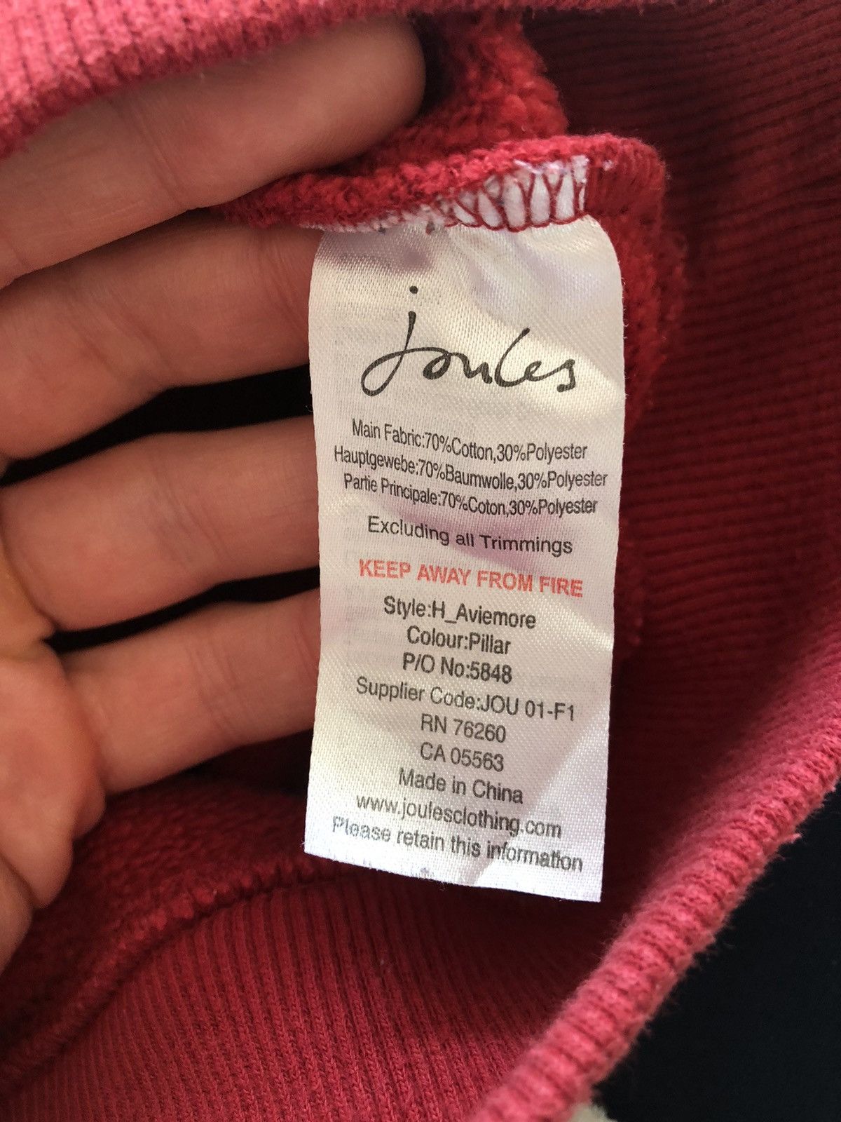 Vintage VINTAGE JOULES POLO ELEPHANT SPORT HOODIE SWEATSHIRT Size US L / EU 52-54 / 3 - 7 Thumbnail