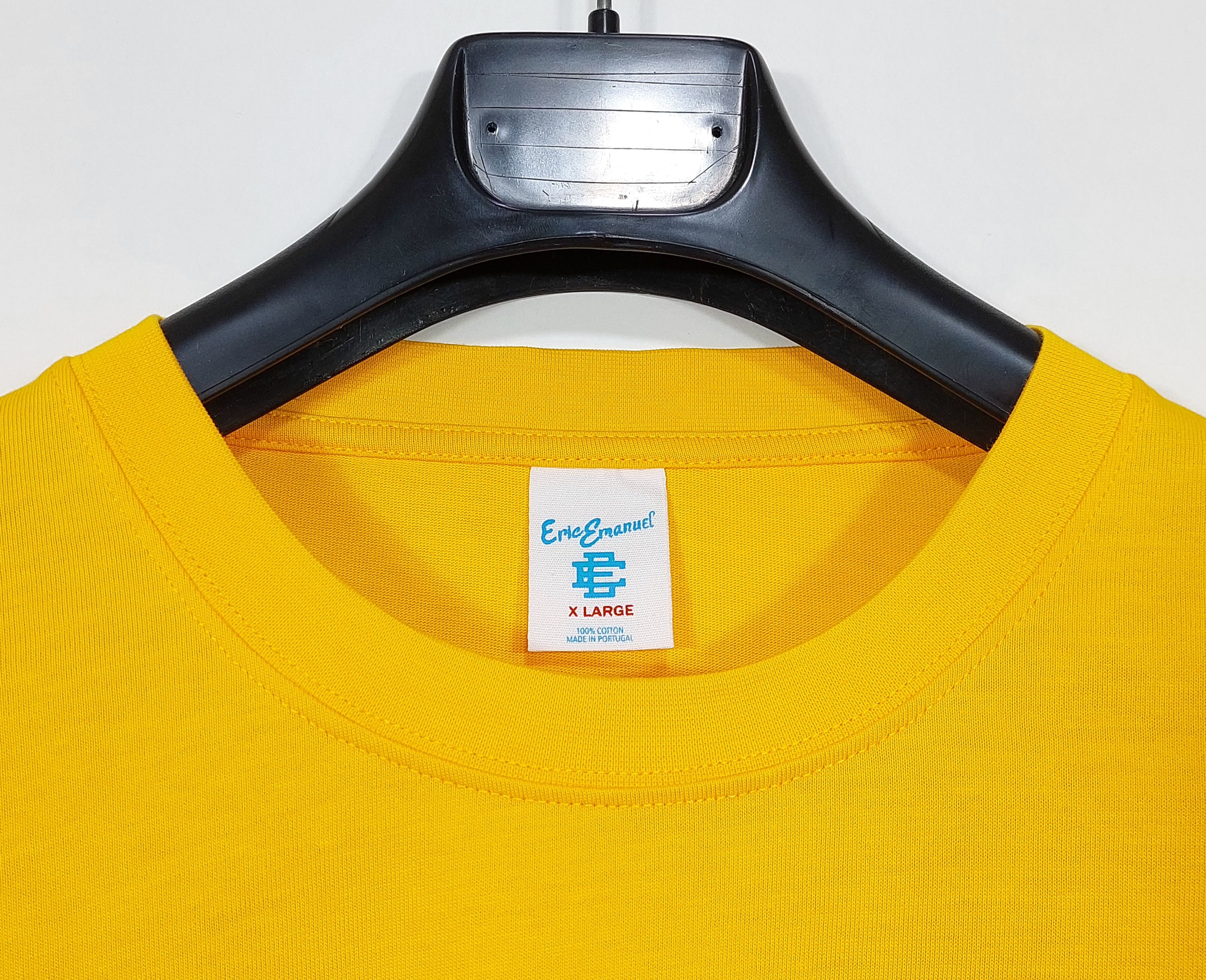 Eric Emanuel EE classic long sleeve tshirt - yellow XL Size US XL / EU 56 / 4 - 2 Thumbnail