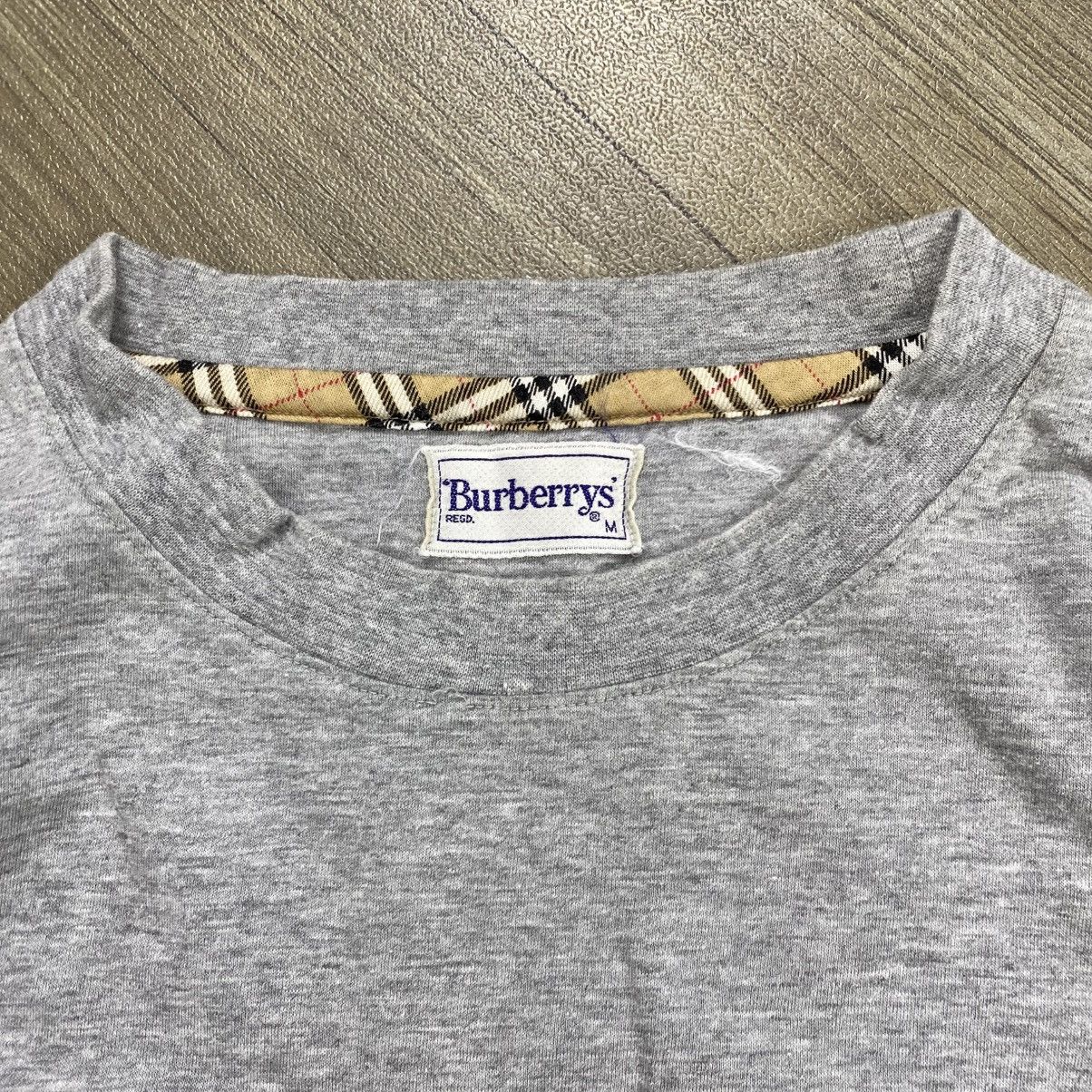 Burberry Vintage Burberrys London Embroidery Nova Check Long Sleeve Size US M / EU 48-50 / 2 - 4 Thumbnail
