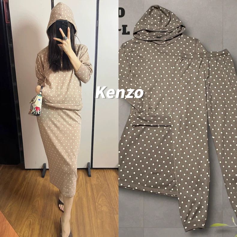 Kenzo Kenzo Polka Dot Wool 3-Piece Set - dmc Size ONE SIZE - 1 Thumbnail