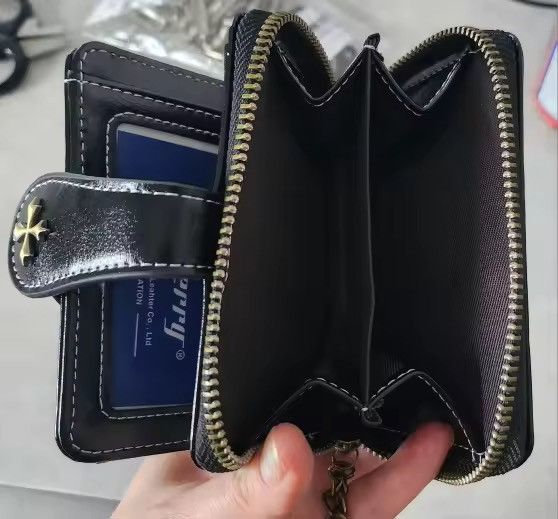 Japanese Brand PU Leather Cross Purse / Wallet Size ONE SIZE - 3 Thumbnail