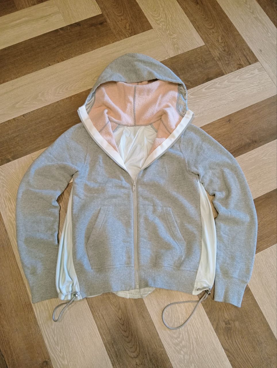 Sacai SACAI SPONGE SWEAT X NILON TWILL HOODIE Size M / US 6-8 / IT 42-44 - 2 Thumbnail